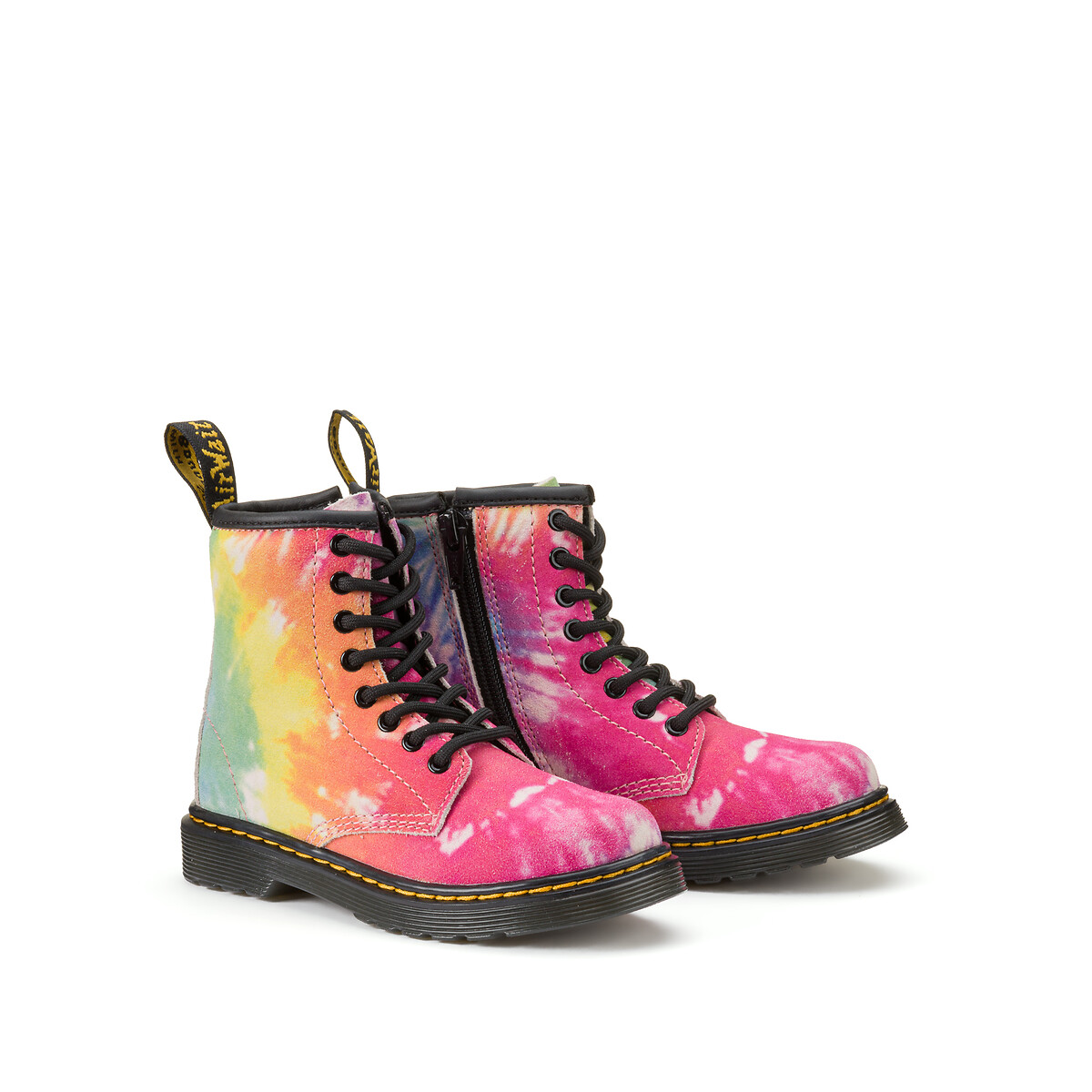 colorful dr martens boots