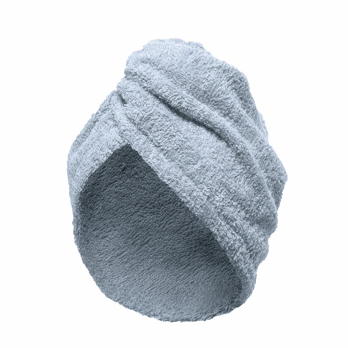 Serviette de tête coton 57 fils éponge fermeture élastique TURBAN, LINANDELLE