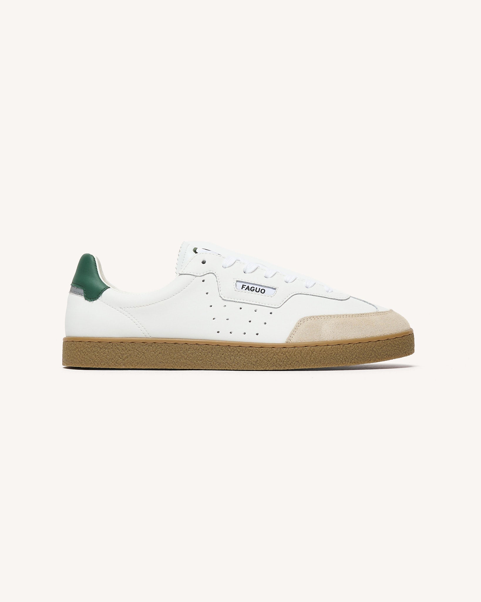 Baskets basses en cuir, FAGUO