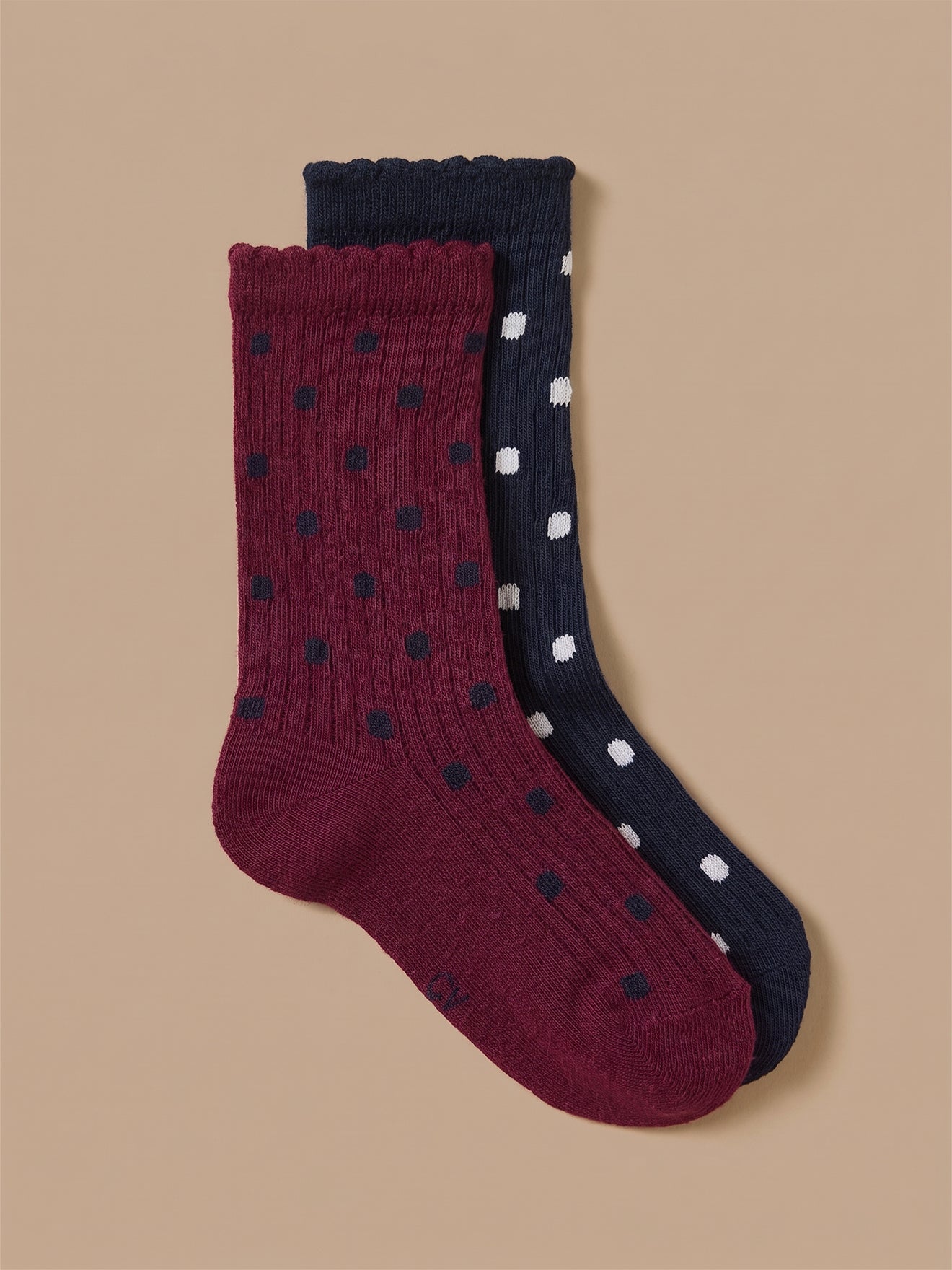 Lot de 2 paires de chaussettes, CYRILLUS