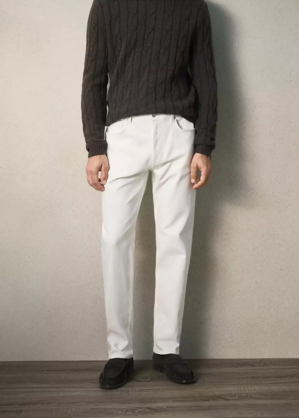 Jean en coton italien coupe regular, MANGO MAN