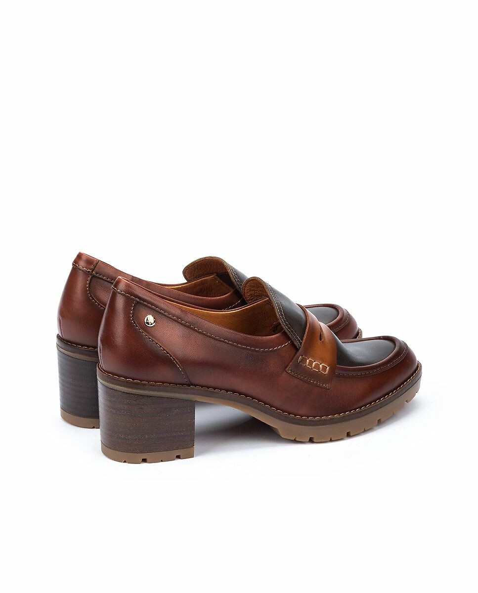 Pikolinos Mocasines de tacón de piel Llanes — foto 3