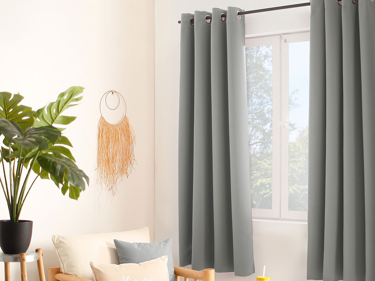 Rideau occultant Basic 140 x 180 cm - Enjoy Home - Lot de 2, JARDIDECO