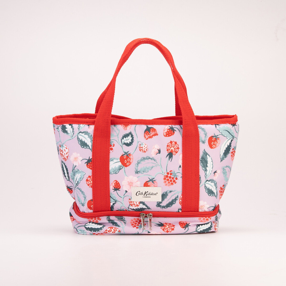 Small Raspberry Lunch Tote Bag, CATH KIDSTON