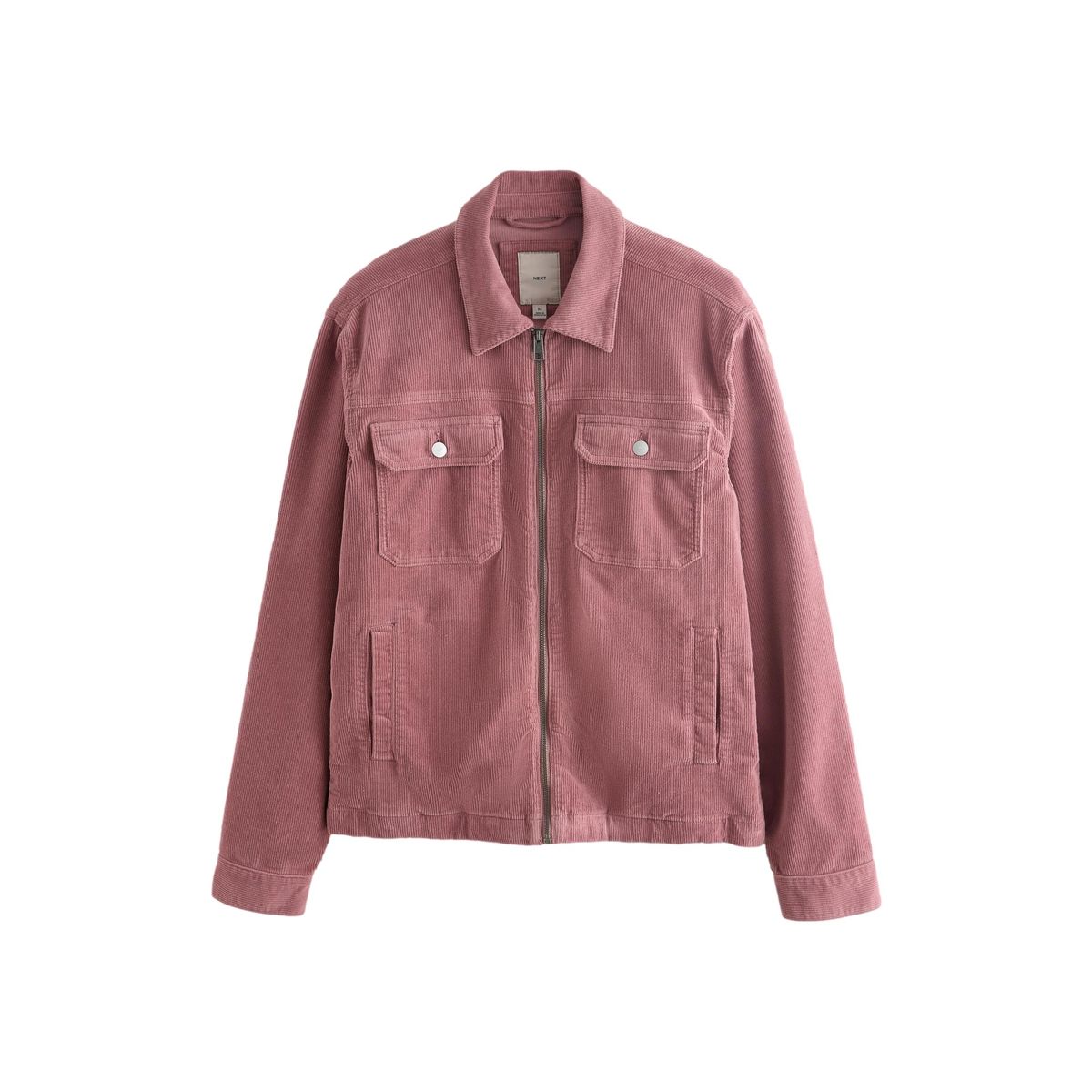 Veste-chemise zippée en velours côtelé, NEXT