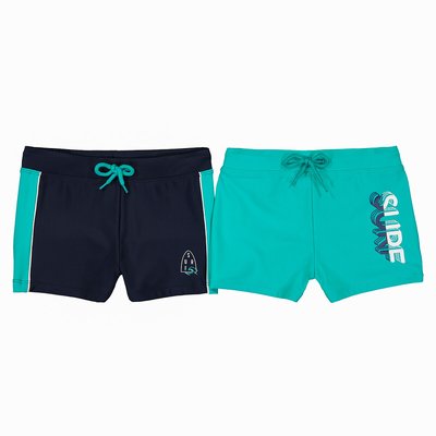 Pack of 2 Swim Trunks LA REDOUTE COLLECTIONS