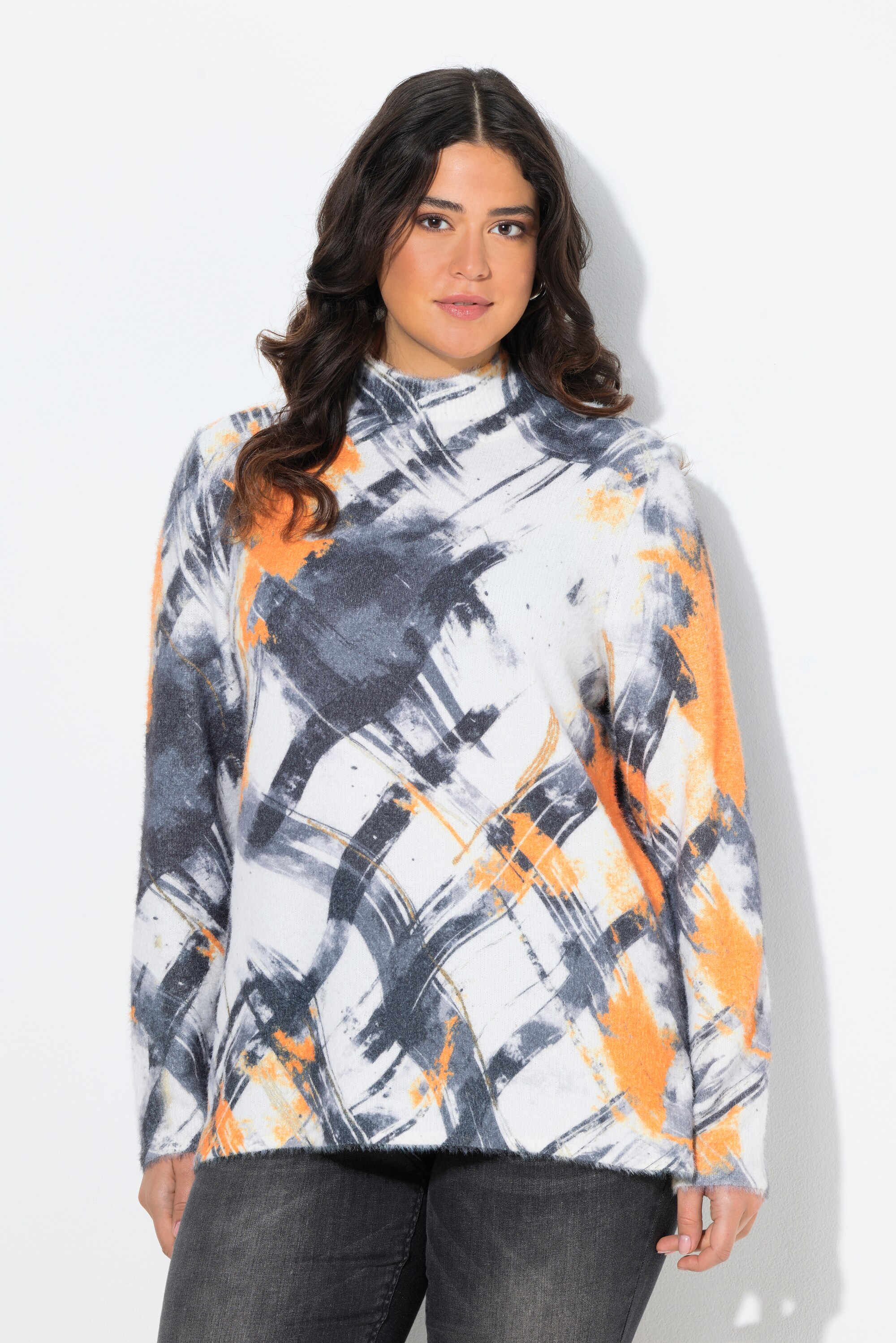 Pull col montant et manches longues, ULLA POPKEN