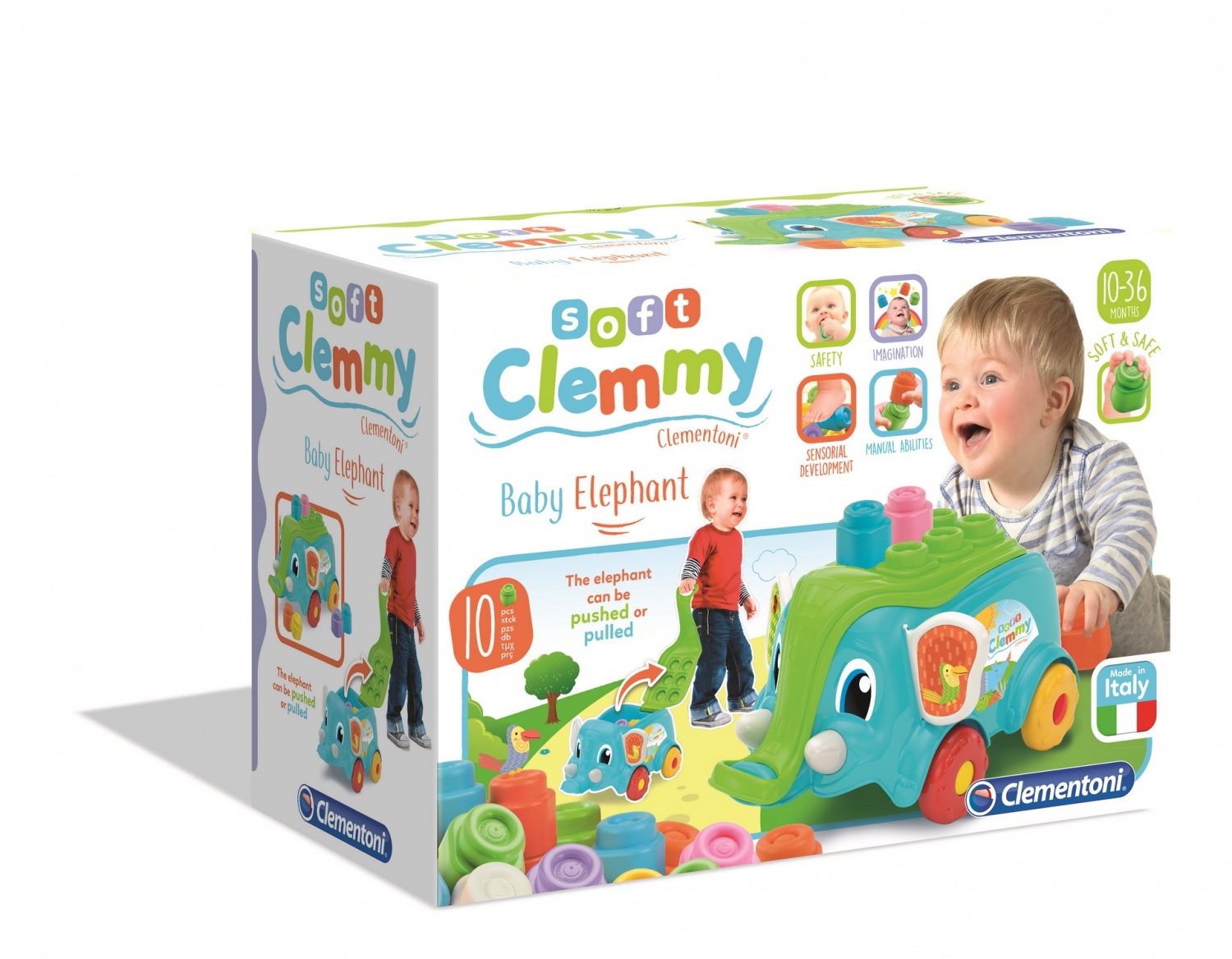 Clemmy Éléphant, CLEMENTONI
