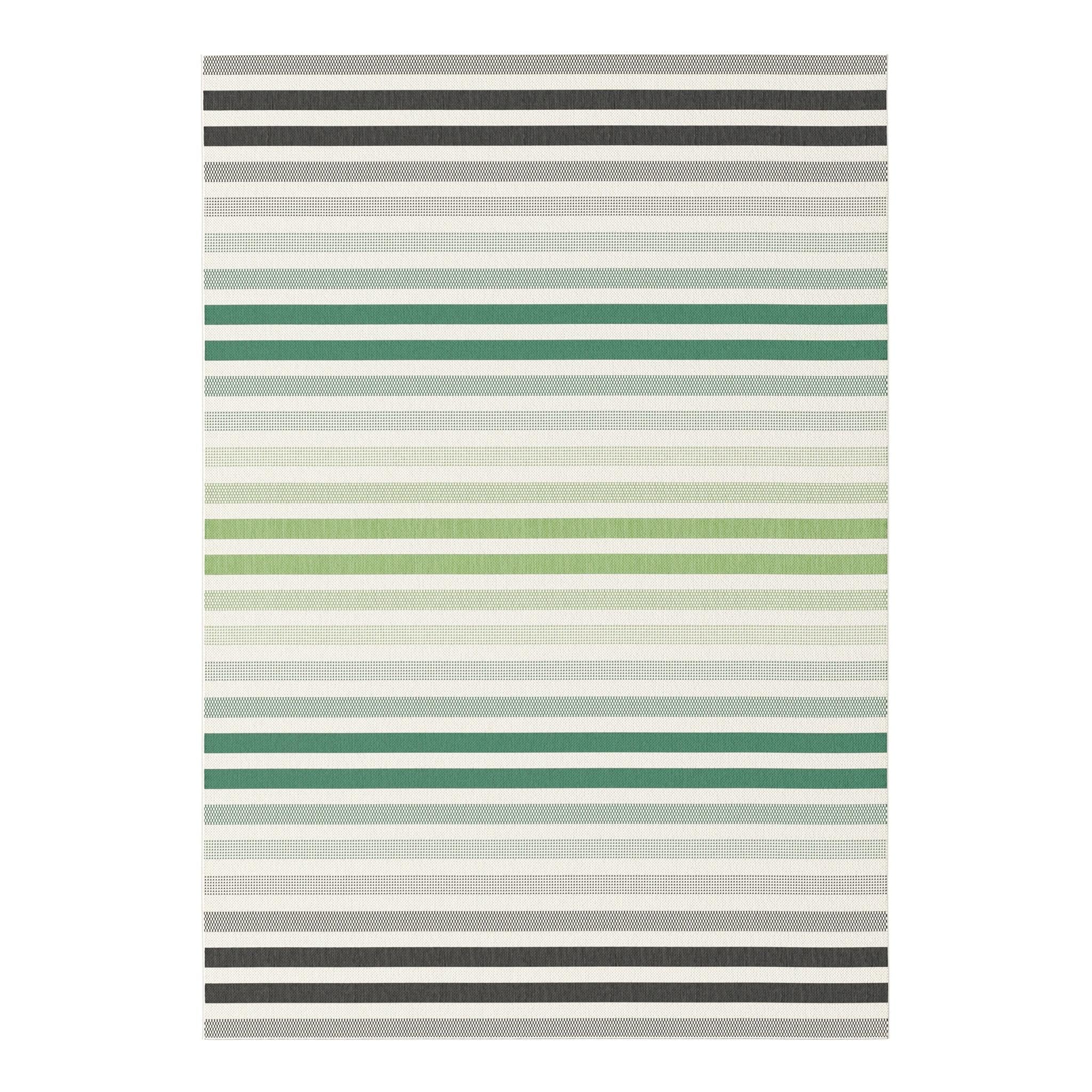 Tapis rayé graphique intérieur extérieur KADENCE, AFK LIVING