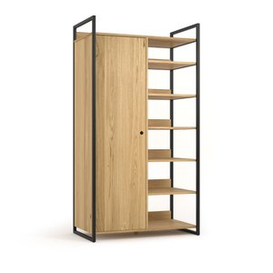 Hiba Modular Wardrobe with 1 Door & 6 Shelves LA REDOUTE INTERIEURS image