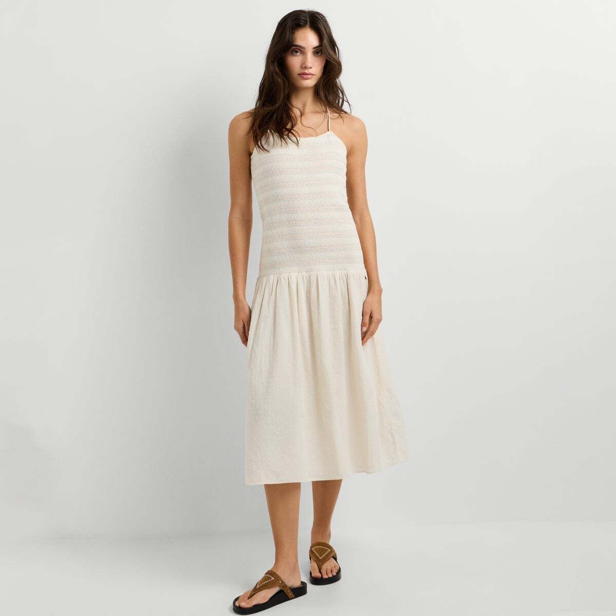 Robe Midi À Bretelles, PEPE JEANS