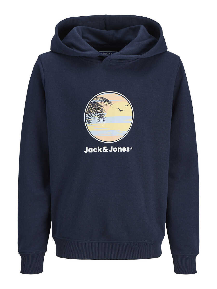 Sweat à capuche en molleton, JACK & JONES JUNIOR