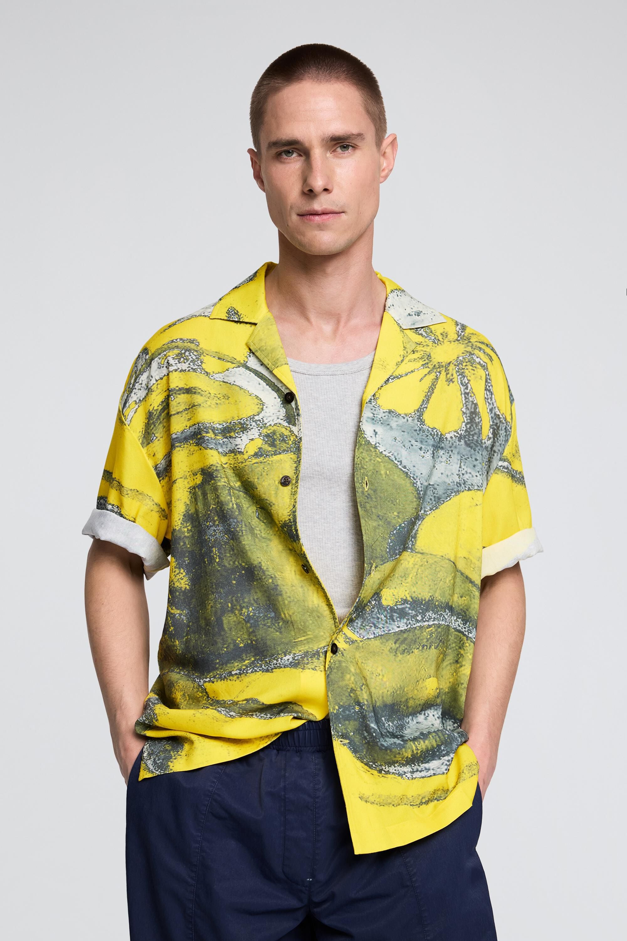 Chemise à carreaux imprimée, DESIGUAL