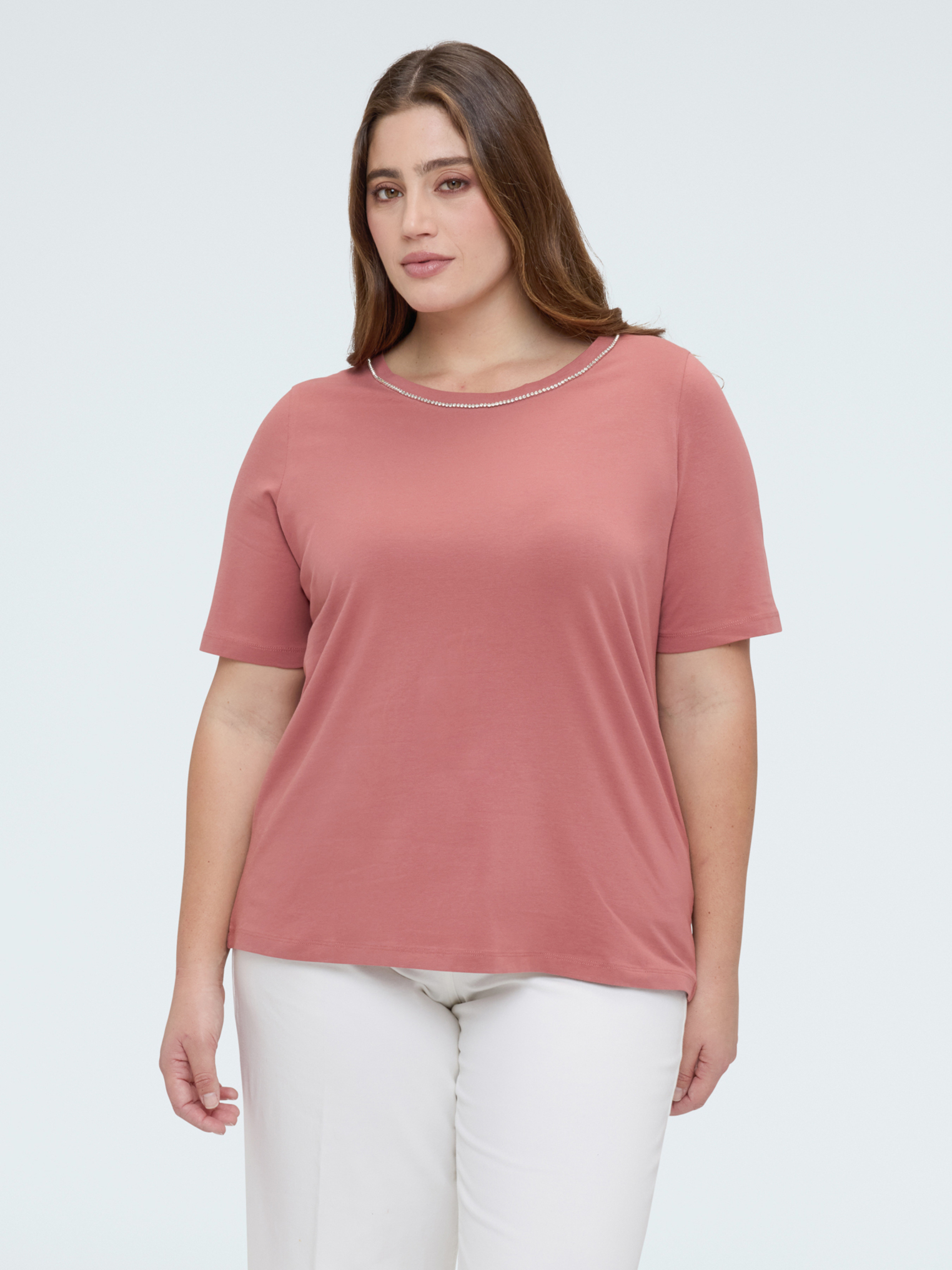 T-shirt avec applications lumineuses, FIORELLA RUBINO