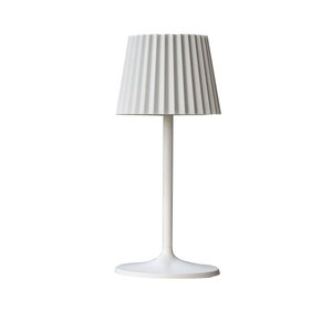 Lampe de table sans fil LED ABBY WHITE
