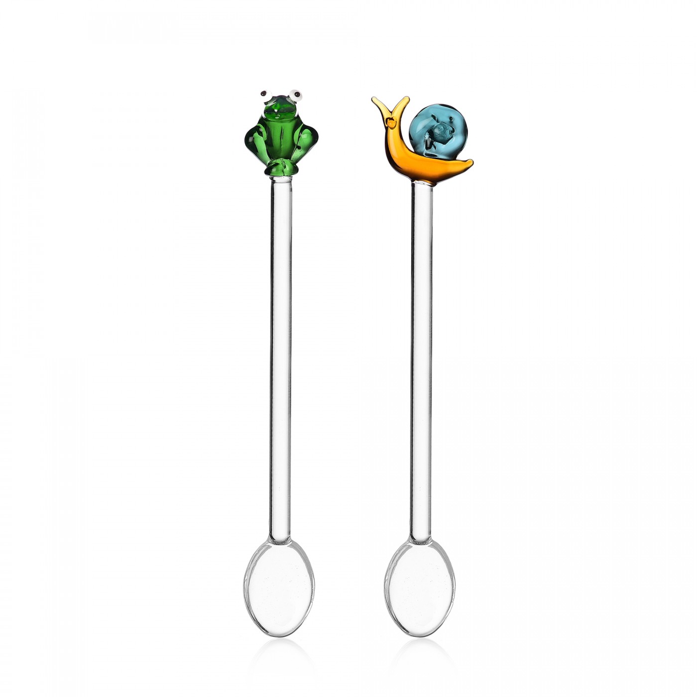 Cuillère Grenouille et Escargot Lot de 2, ICHENDORF