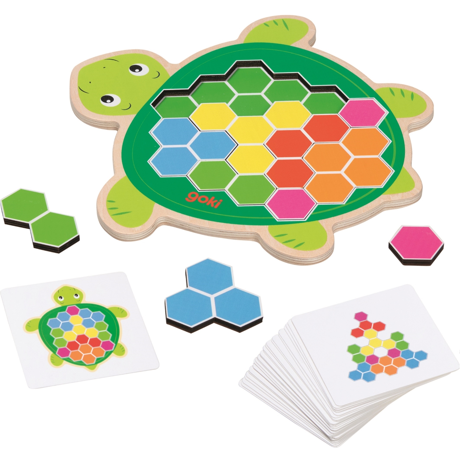 Puzzle tortue Rosy, GOKI