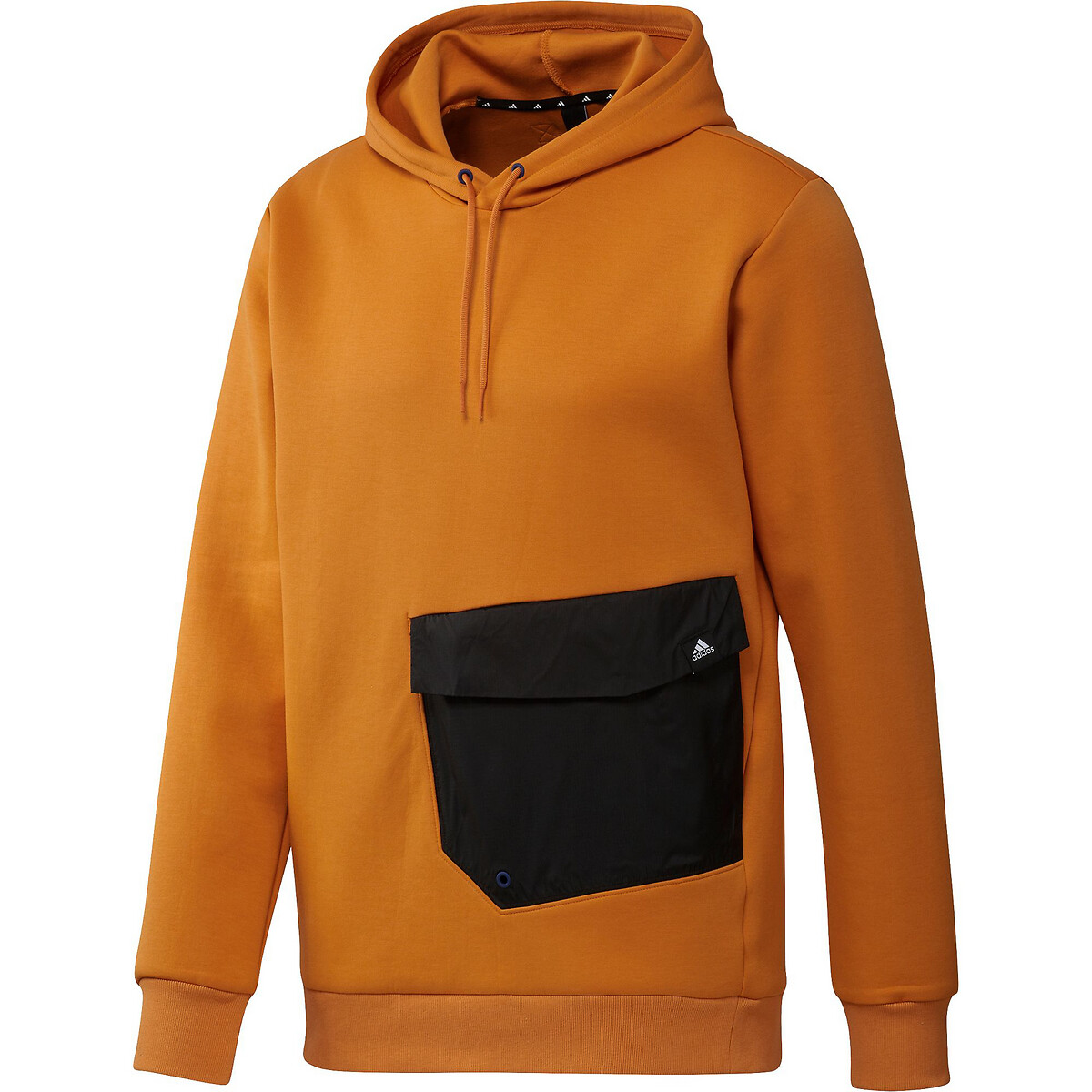 Sweat com capuz e bolso ventral