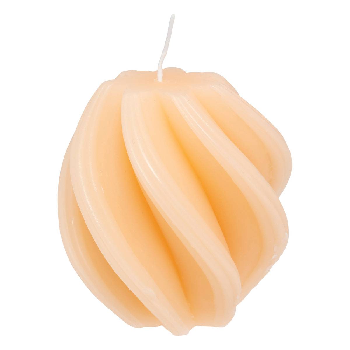 Bougie bâton torsadée sculptée TWIST WILD ROMANCE, ATMOSPHERA