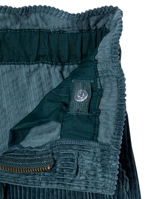 Pantalon Large En Velours Côtelé Fille Vertbaudet - Style Paperbag, Taille Haute, Ceinture Ajustable