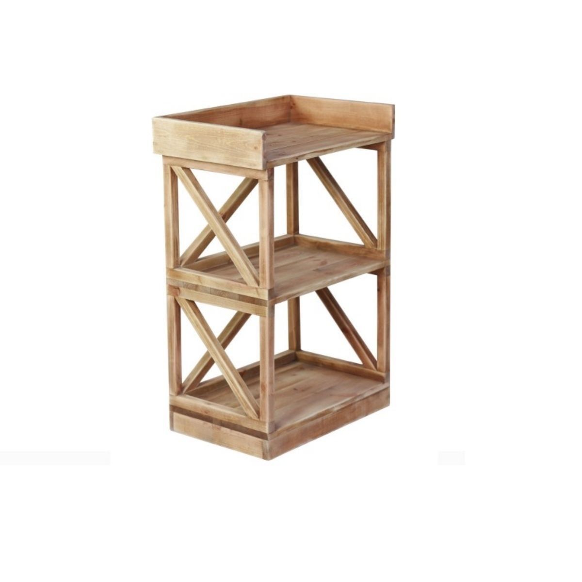 meuble de rangement bois massif gabin