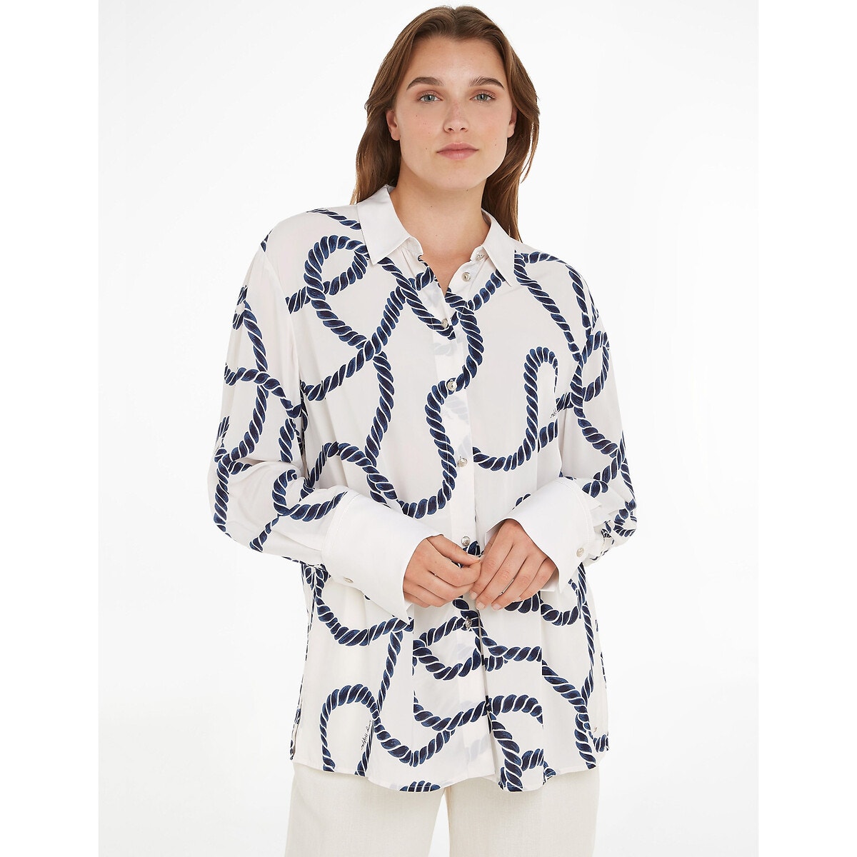 Chemise longue online femme tommy hilfiger