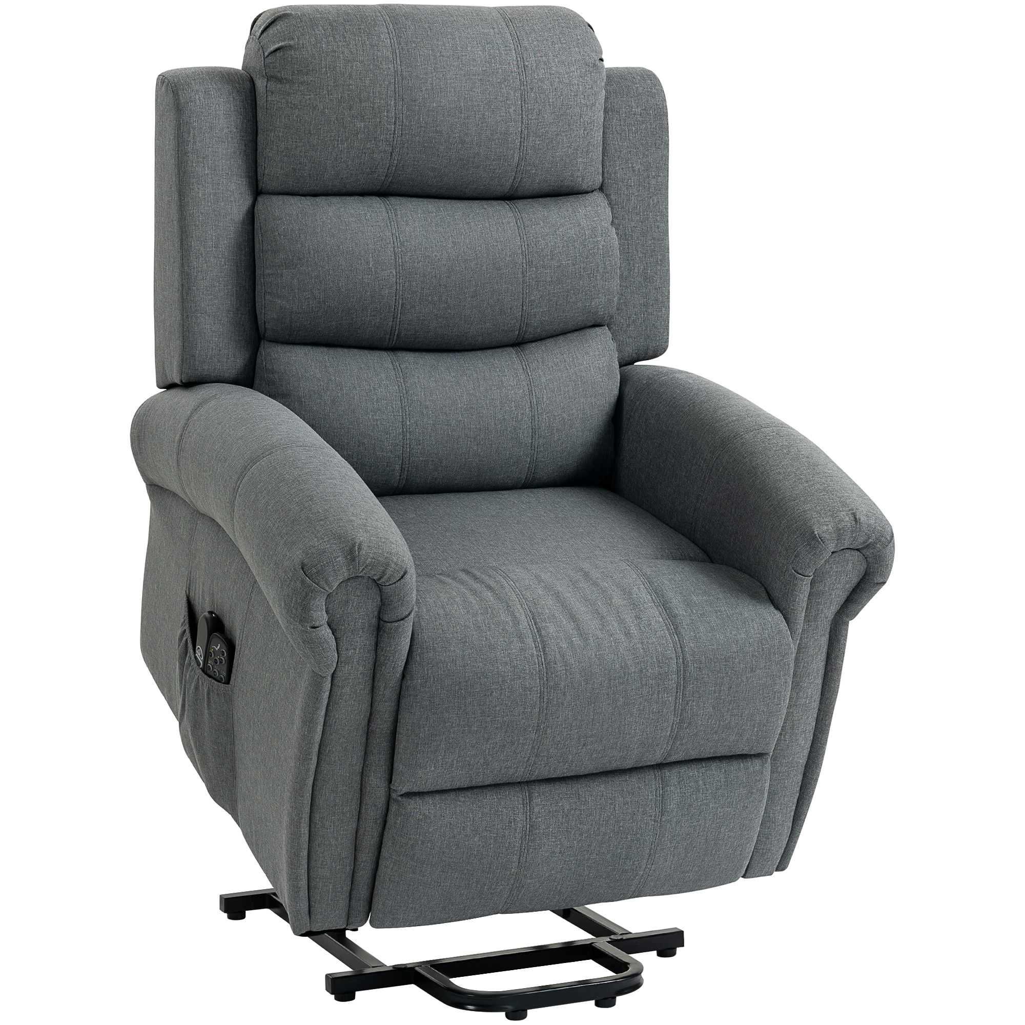 Fauteuil releveur multifonctionnel Lin (100%, HOMCOM
