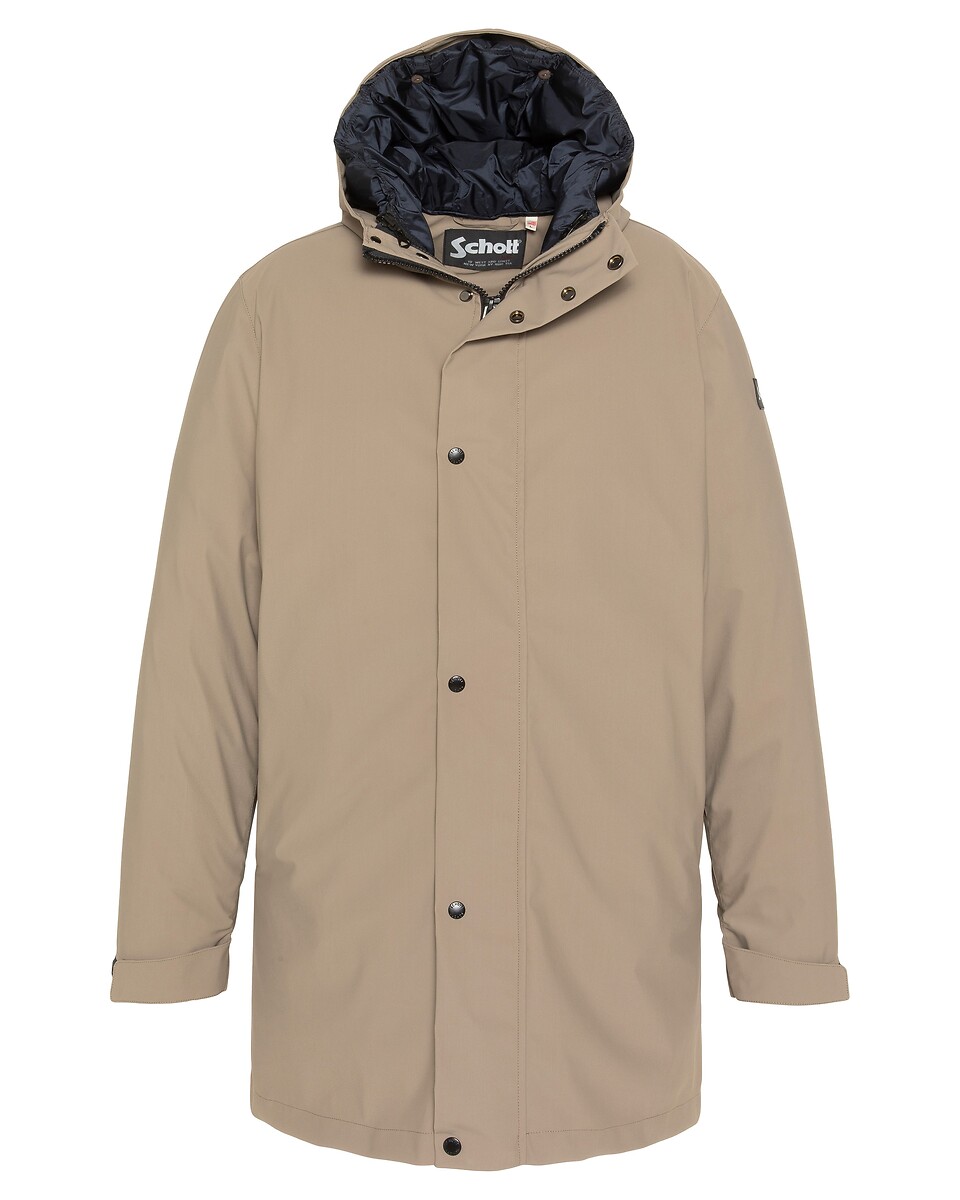 Parka longue chaude 3 en 1, à capuche, CANTON, SCHOTT