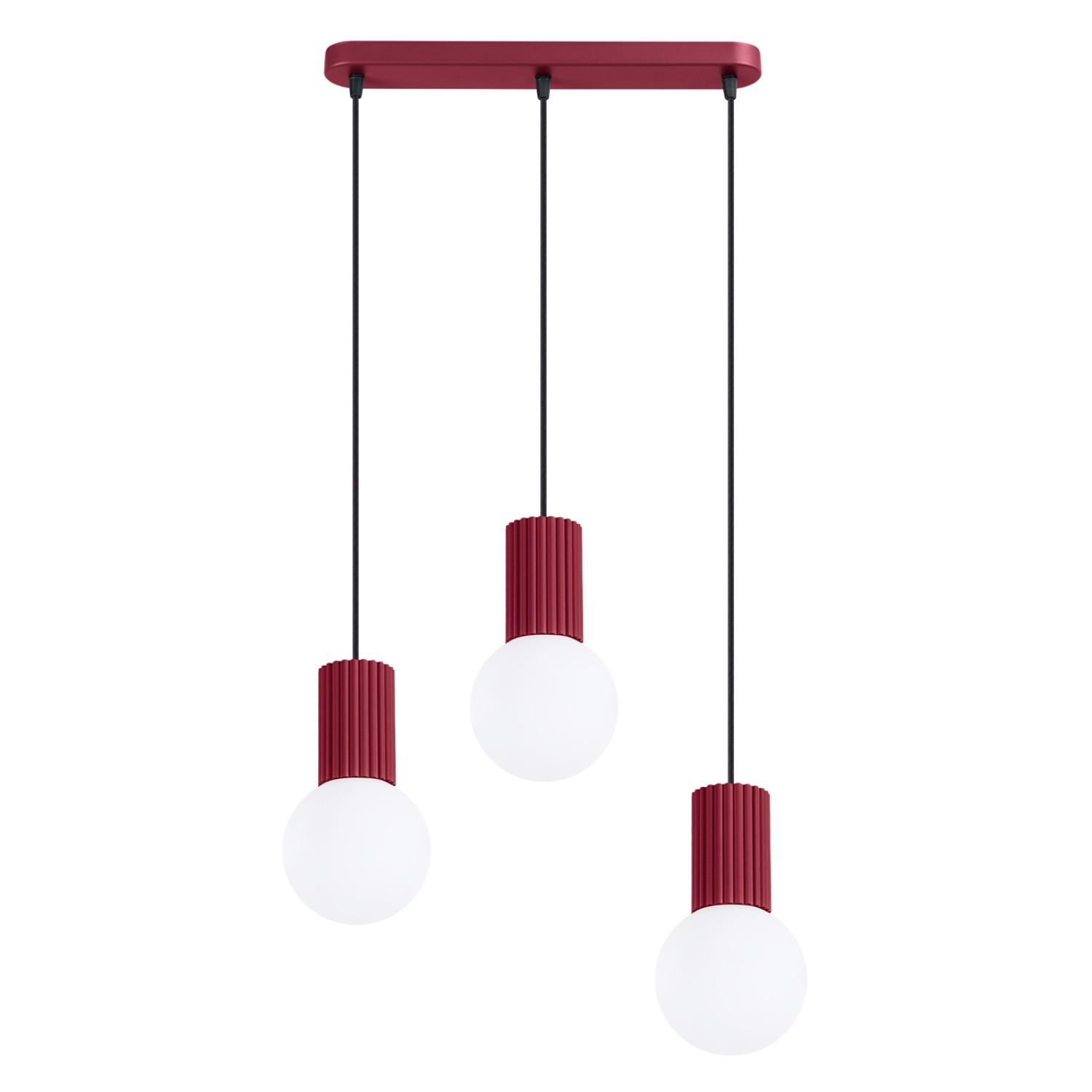 Suspension Aluminium Bourgogne G9 3 Halo, EDEN