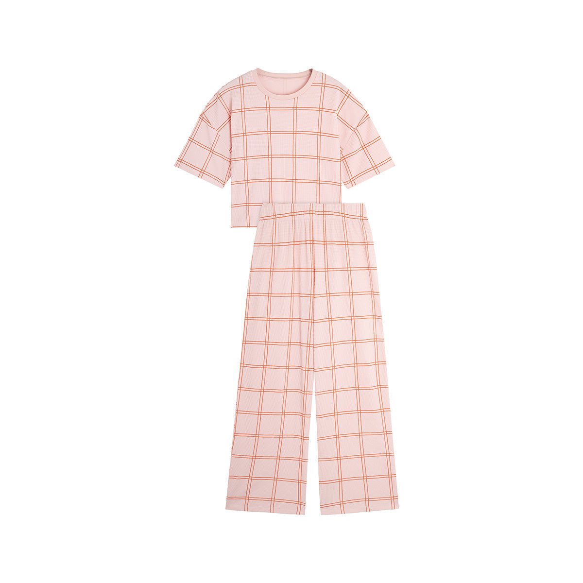Pyjama long coton Carreau GAUFRÉ, WE ARE JOLIES