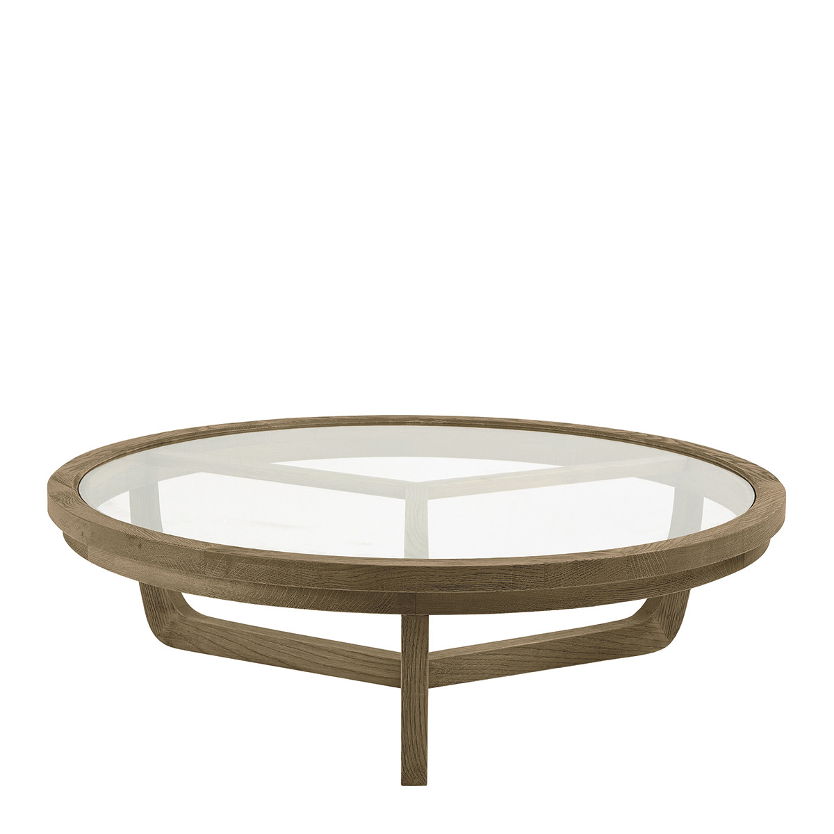 Table basse en chêne, BLANC D’IVOIRE