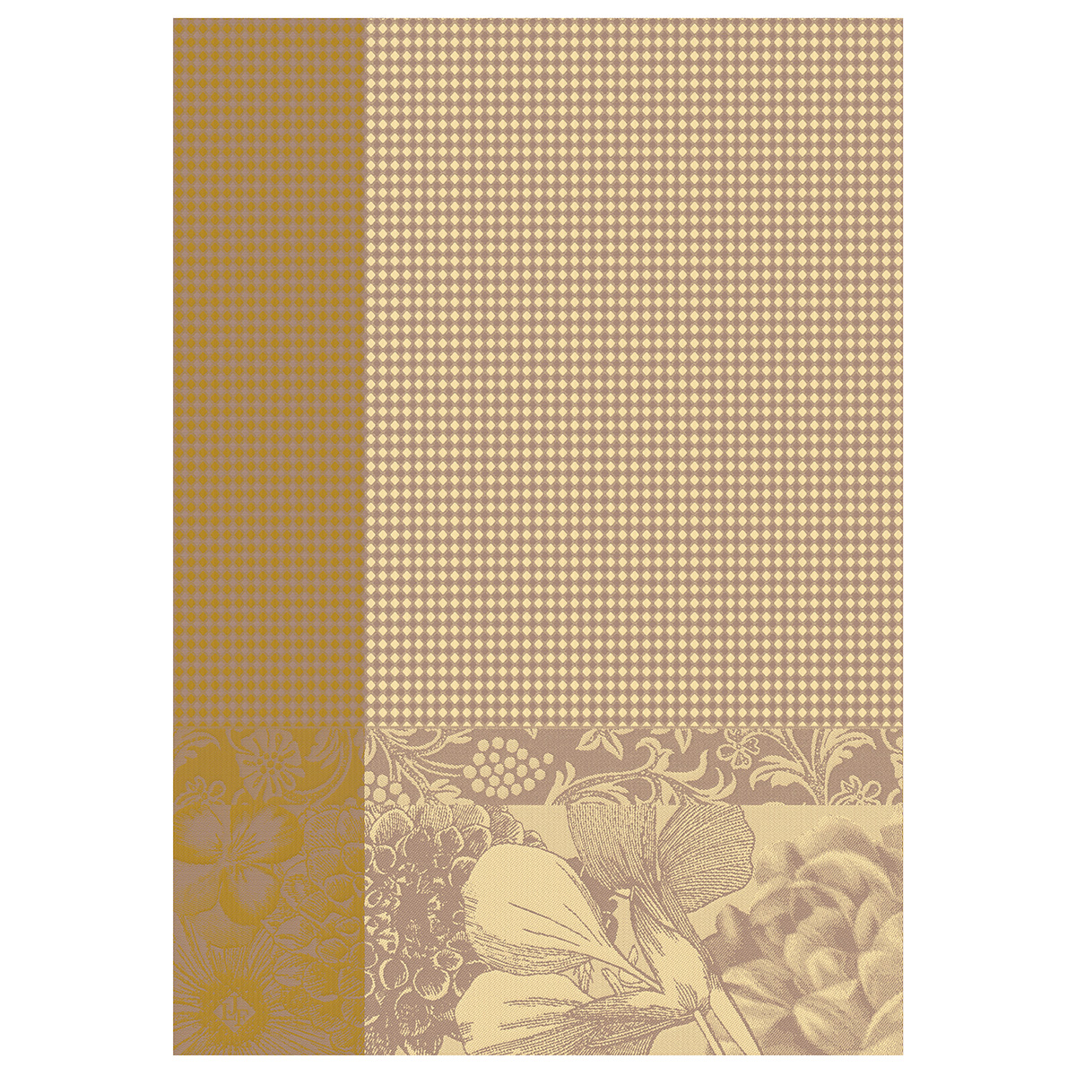 Essuie-mains en Coton, FLEURS À CROQUER, LE JACQUARD FRANCAIS
