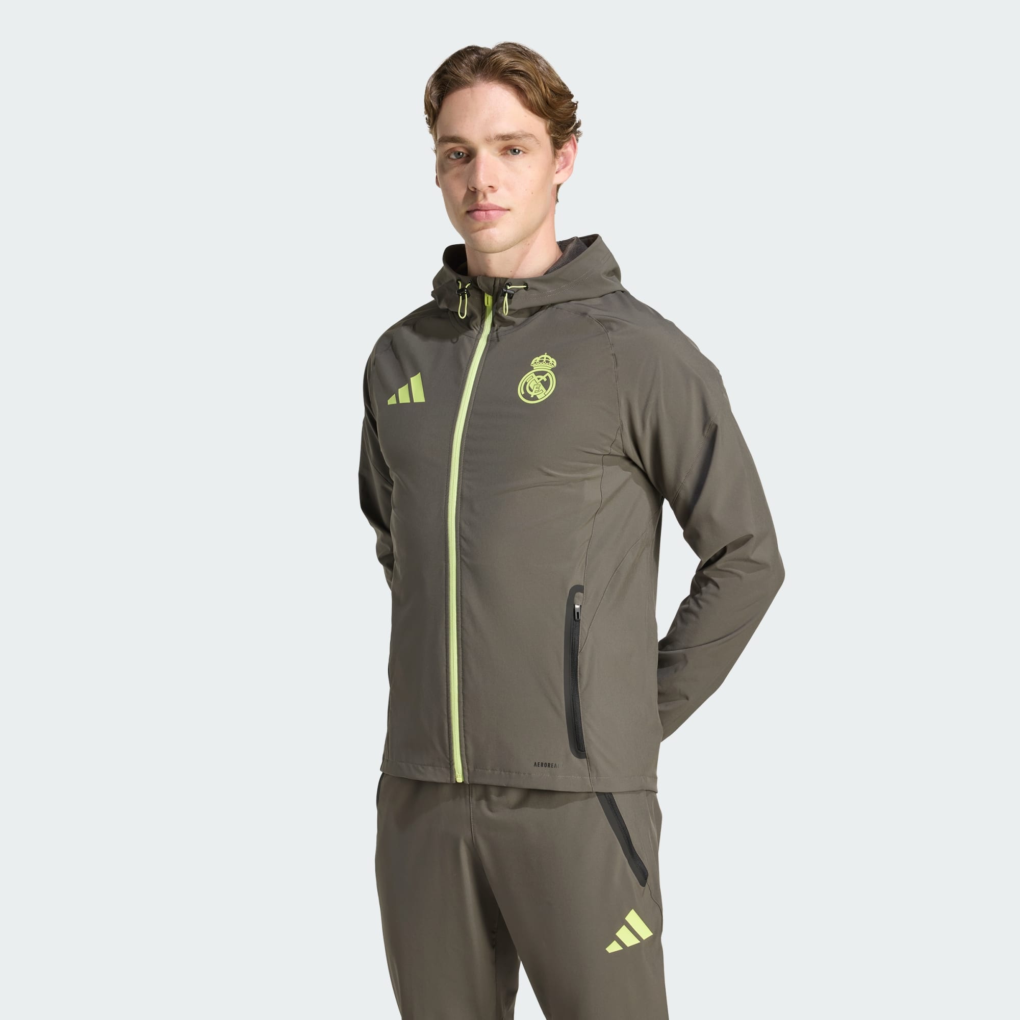 Veste De Voyage Real Madrid Tiro 25 Competition Vis Tech, adidas Performance