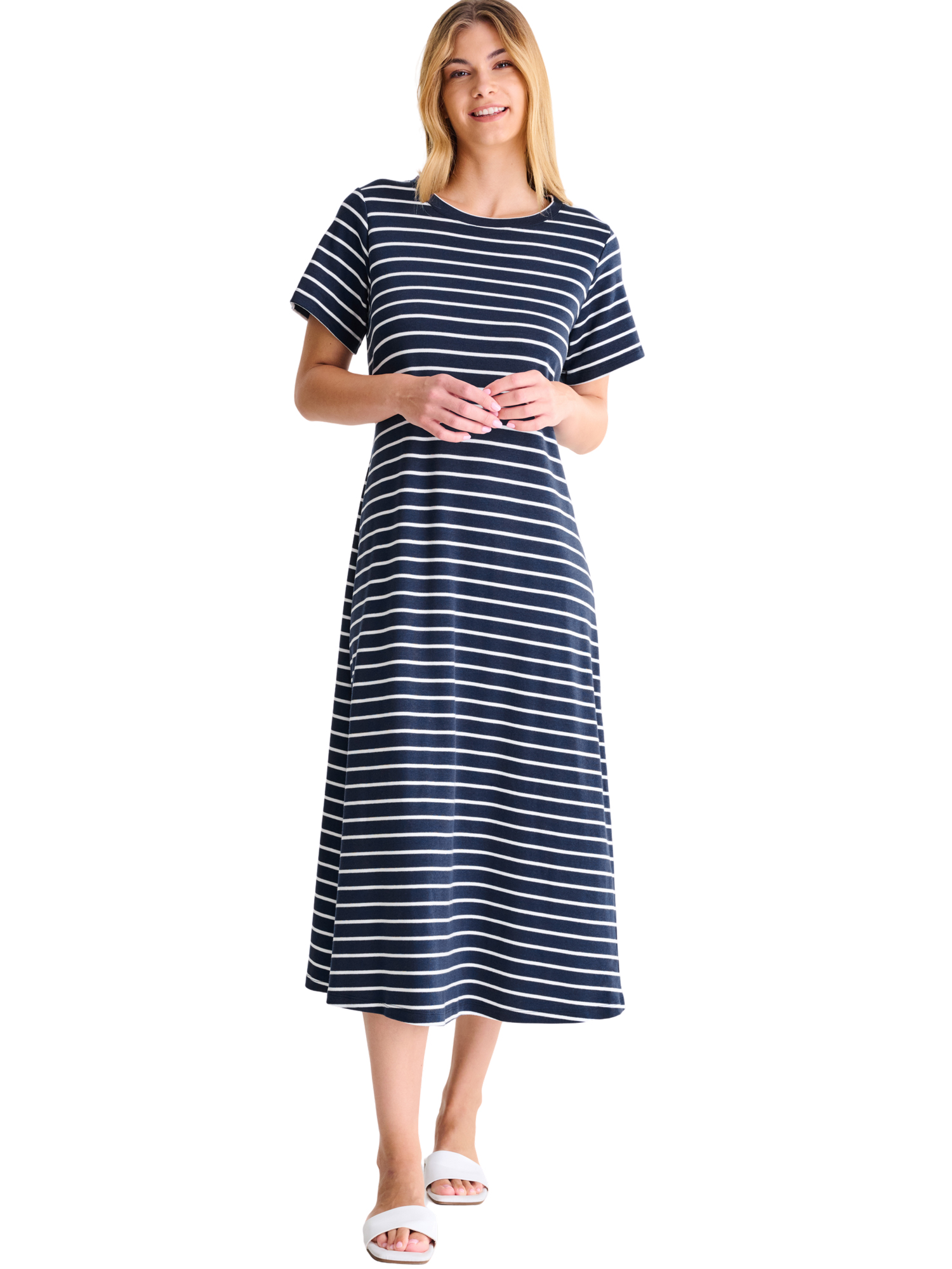 Robe estivale longue manches courtes MELBOURNE, LISCA