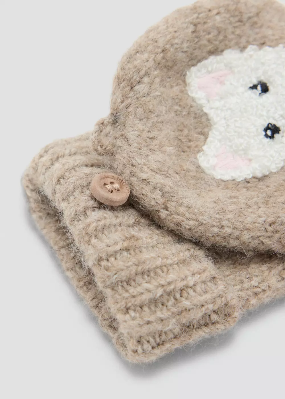 Gants en maille petit chien, MANGO BABY