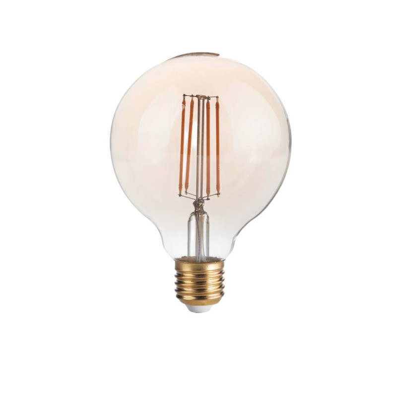 Ampoule Globe Ambré E27 Filament 4w, MILLUMINE