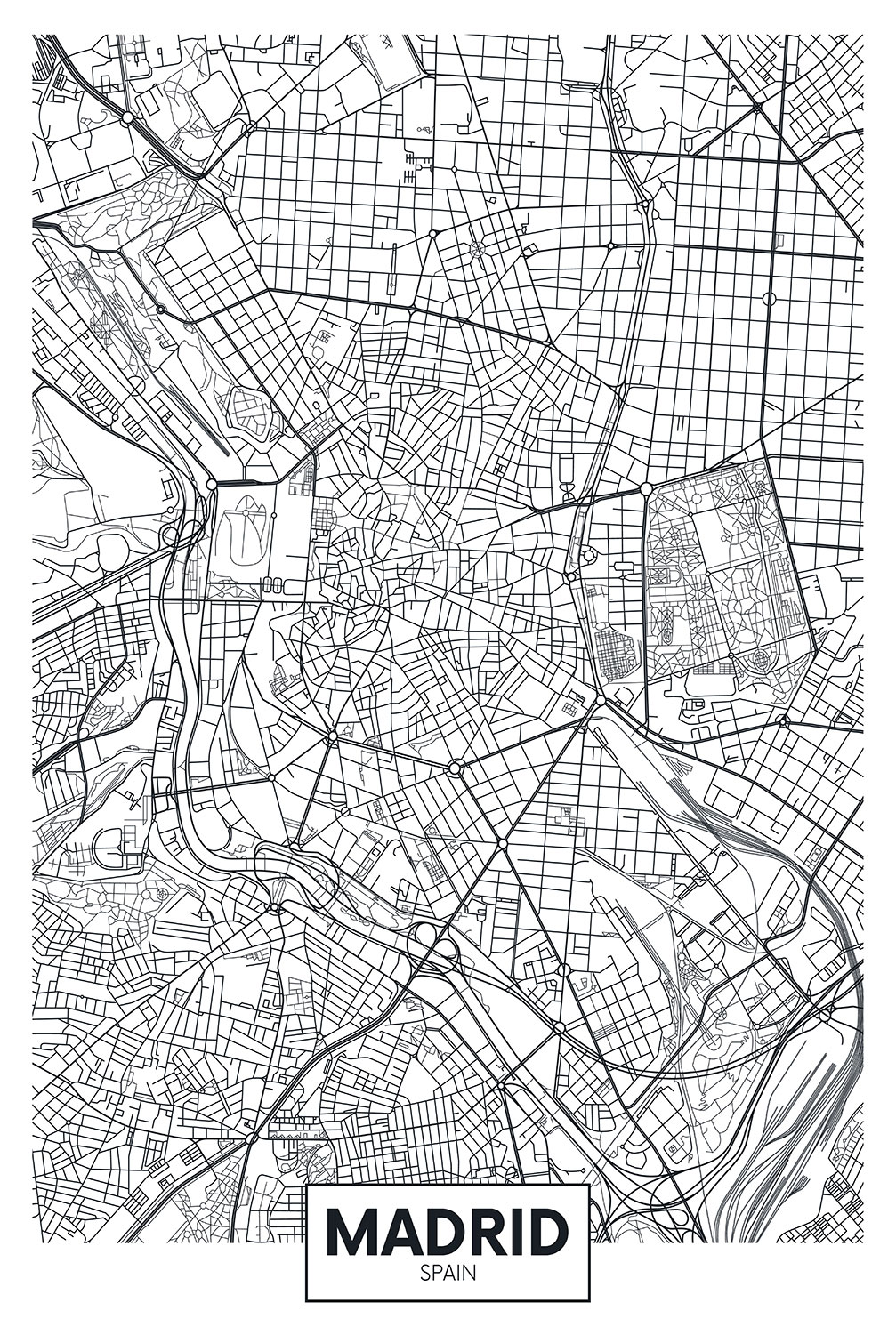 Tableau madrid spain, HEXOA