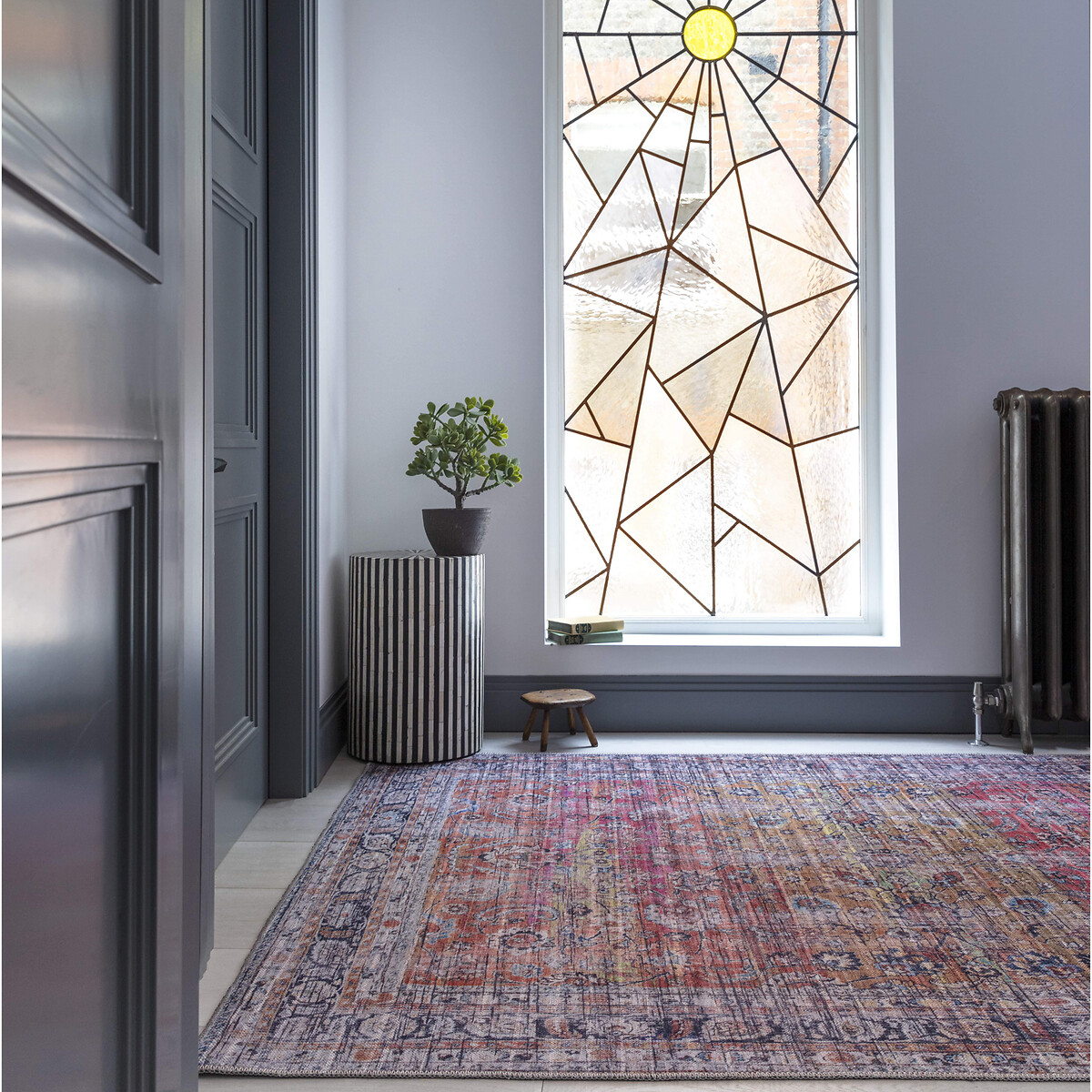 Ethereal Vintage Style Flatweave Rug, ÉDITÉ