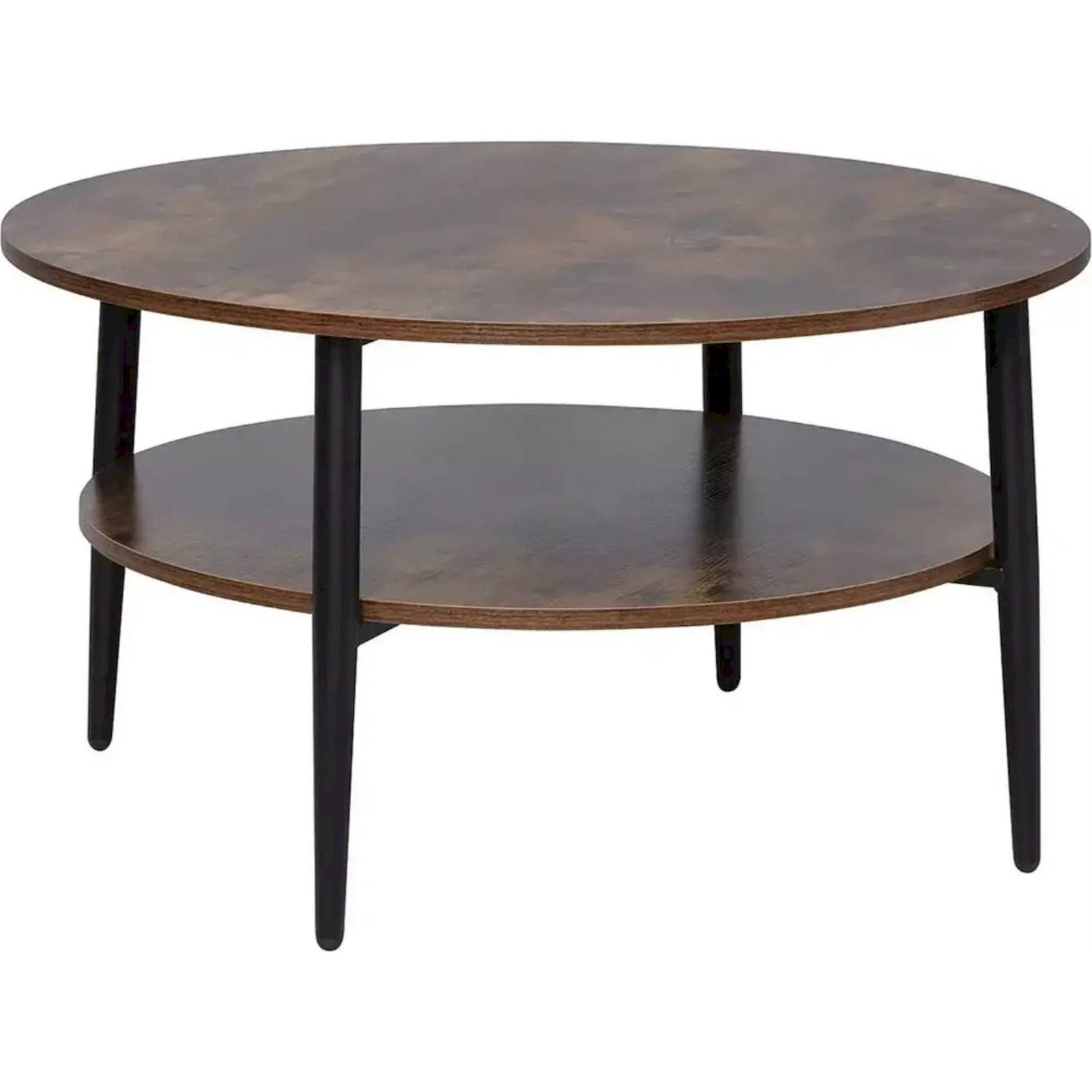 Table basse ronde ELLA métal industriel, RECOLLECTION
