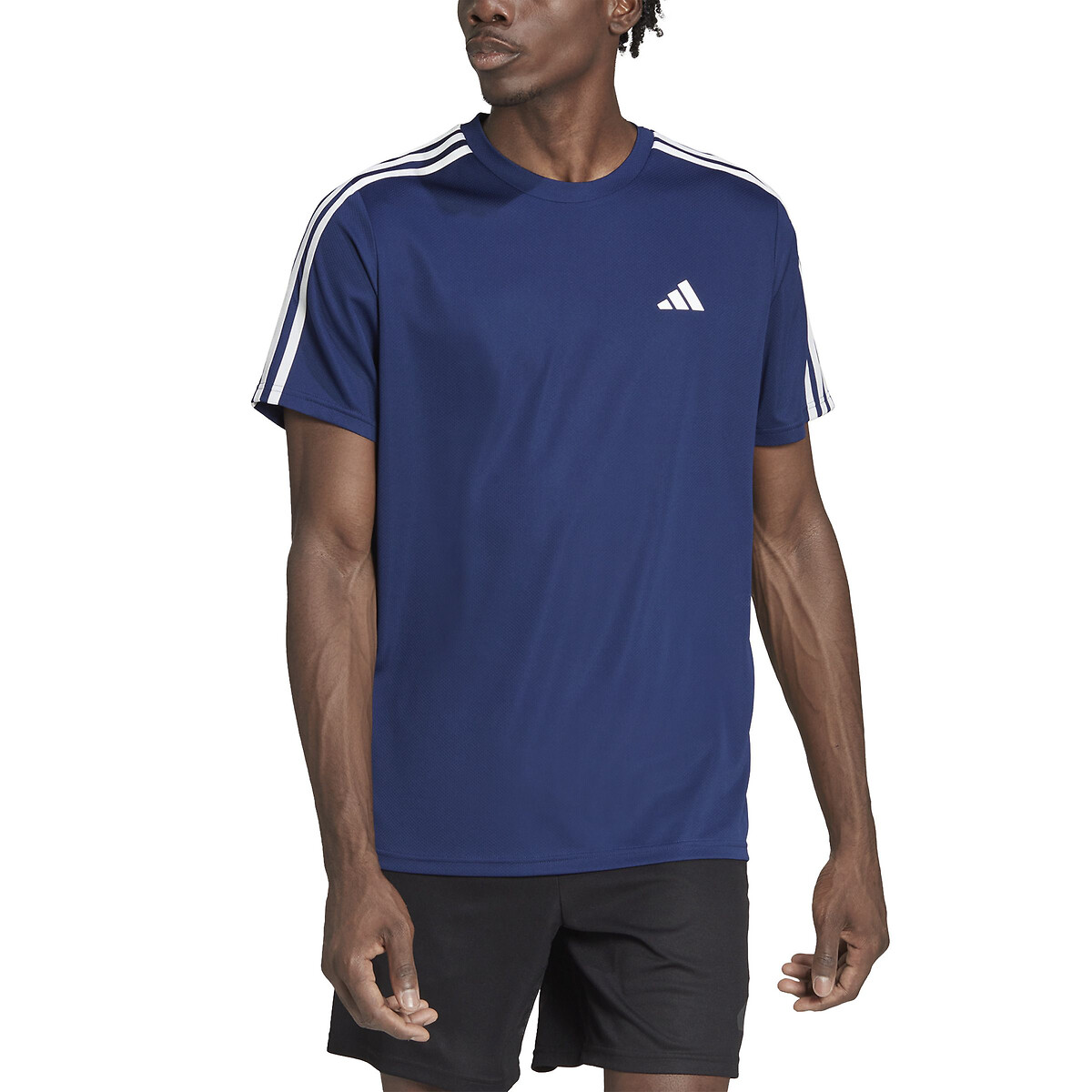 Navy blue adidas store shirt