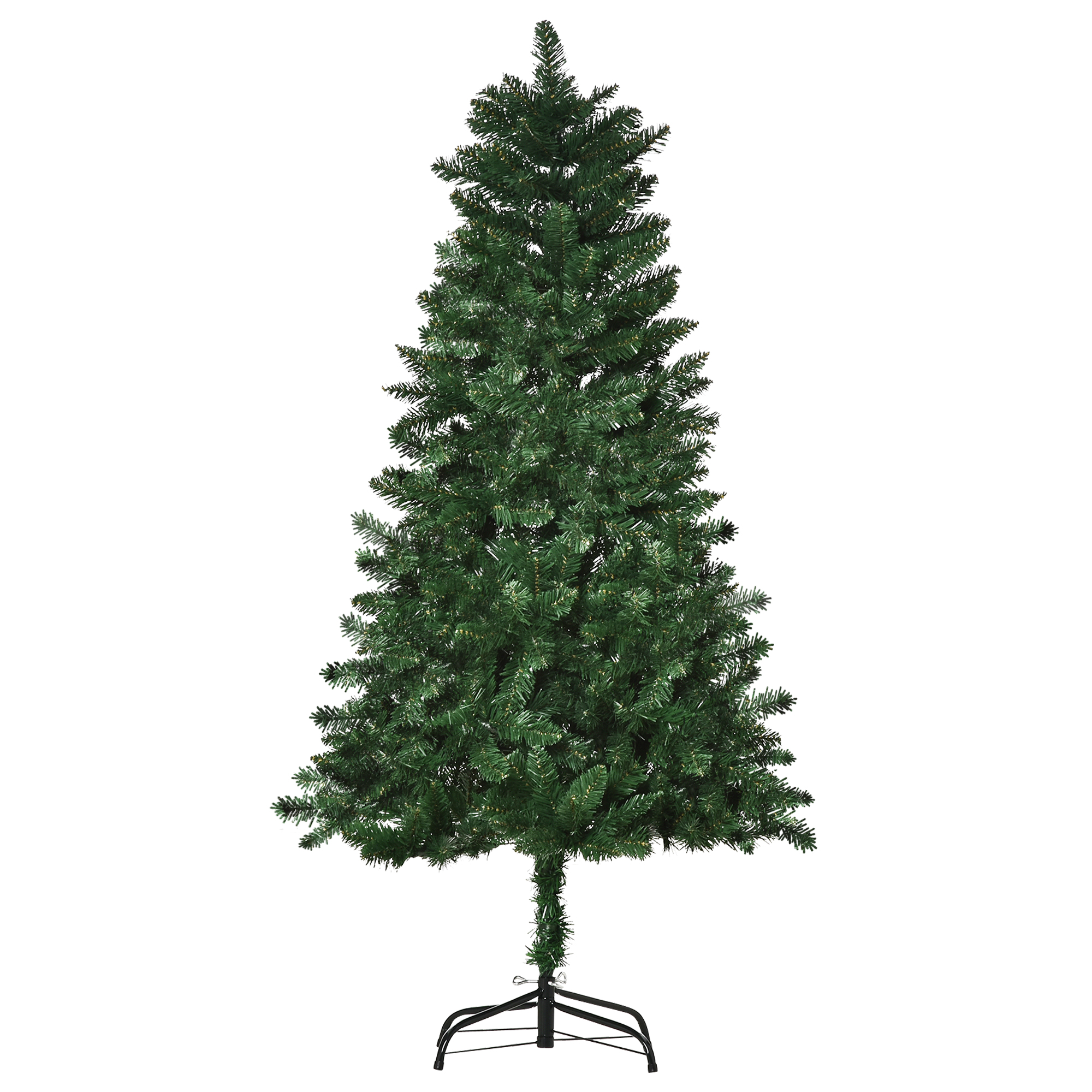 Sapin de Noël PVC Vert, HOMCOM