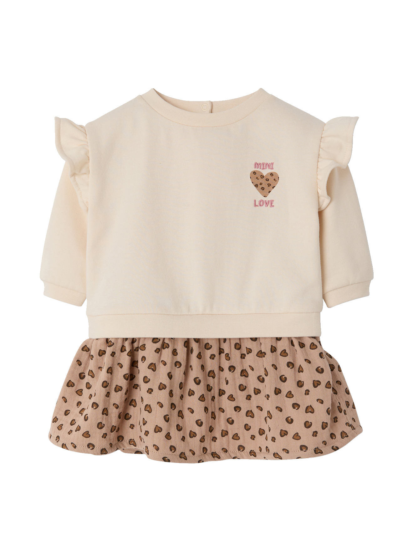 Robe manches longues, VERTBAUDET