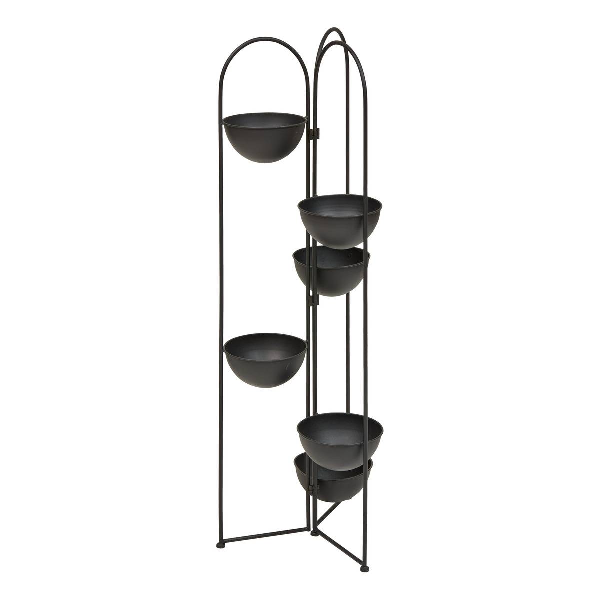 Porte-plante 6 cache-pots en acier RESO, ATMOSPHERA