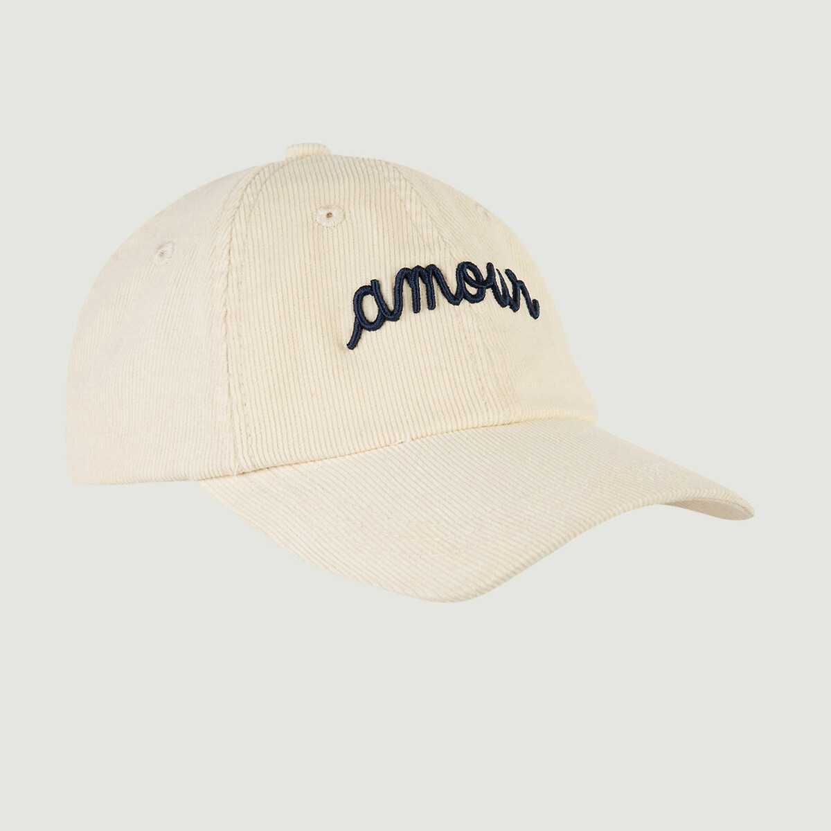 Casquette en toile de coton beaumont amour Maison Labiche vanille | La ...