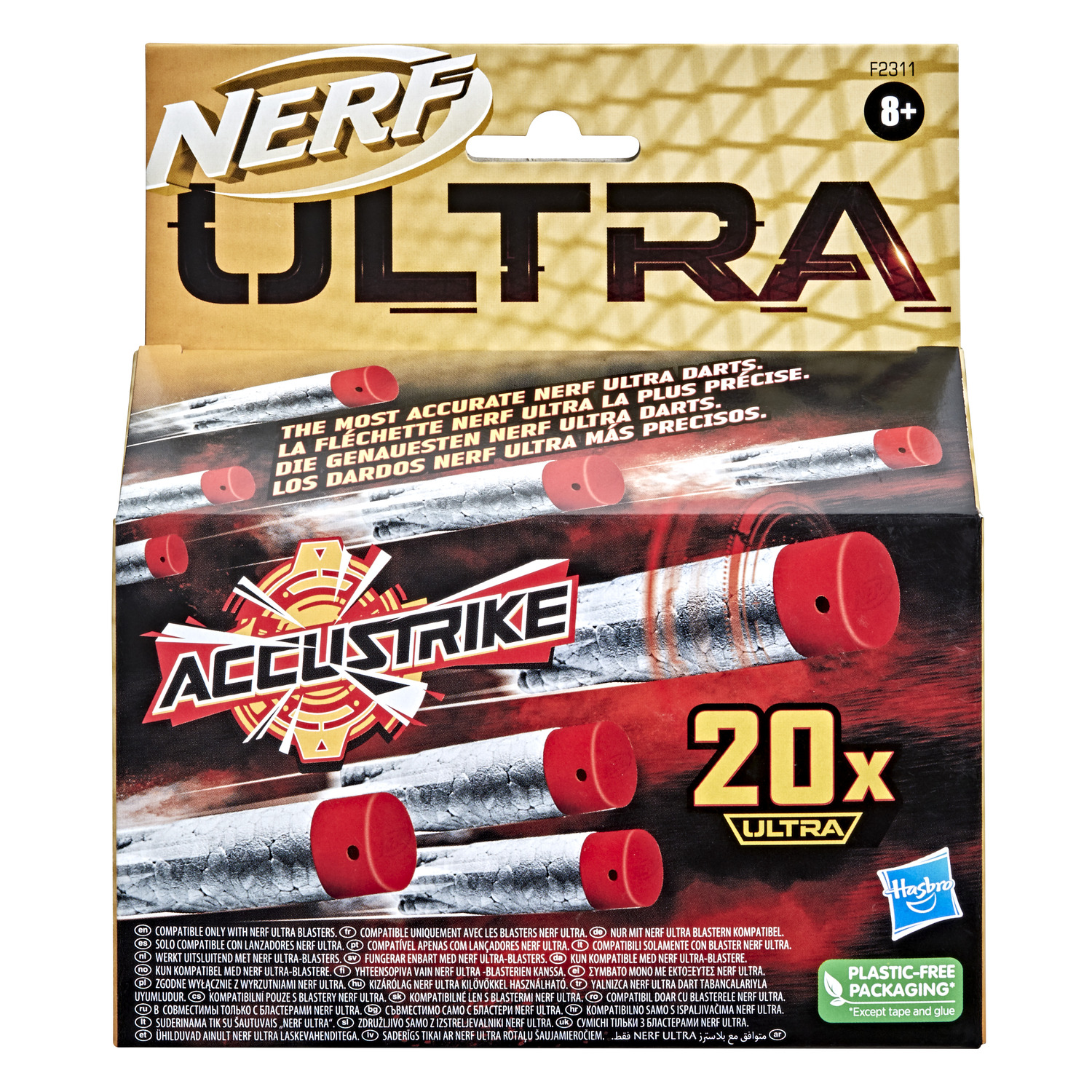 Recharge Nerf 20 Fléchettes Ultra Accustrike, NERF