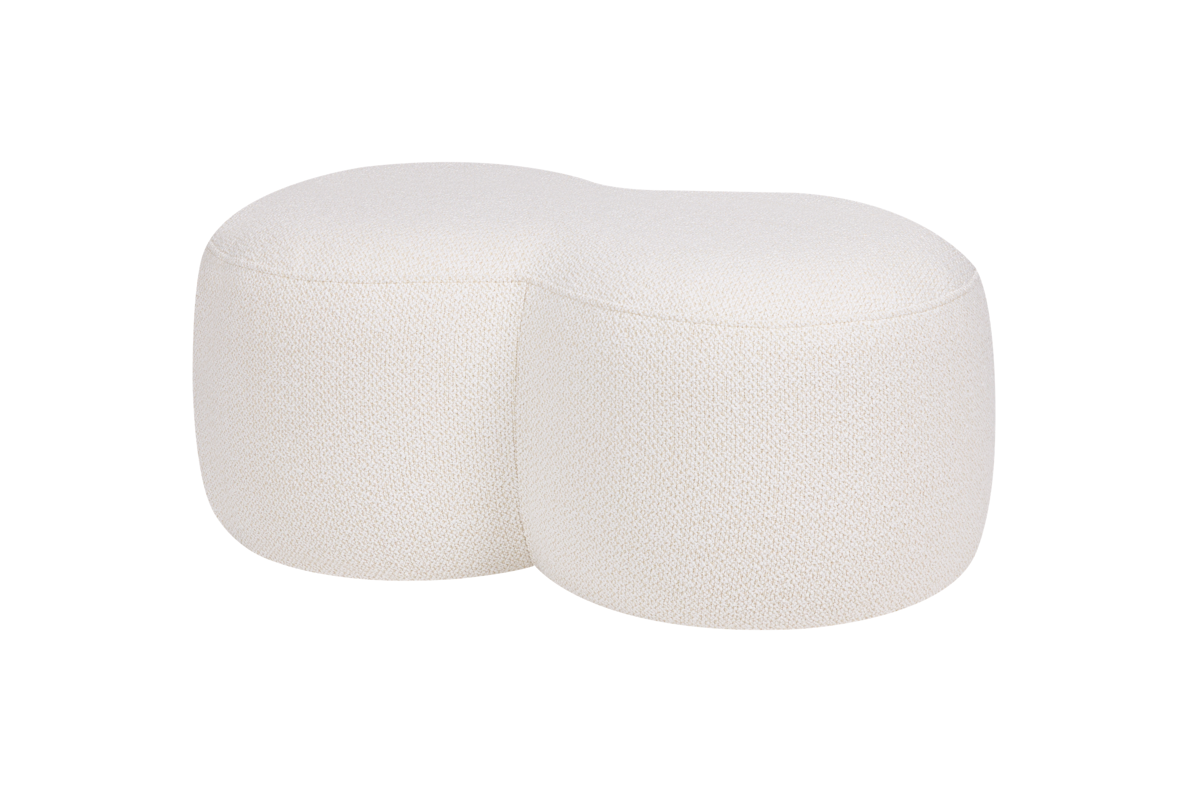 Pouf Umbo - Pouf design en polyester, Made in Europe, NOO.MA