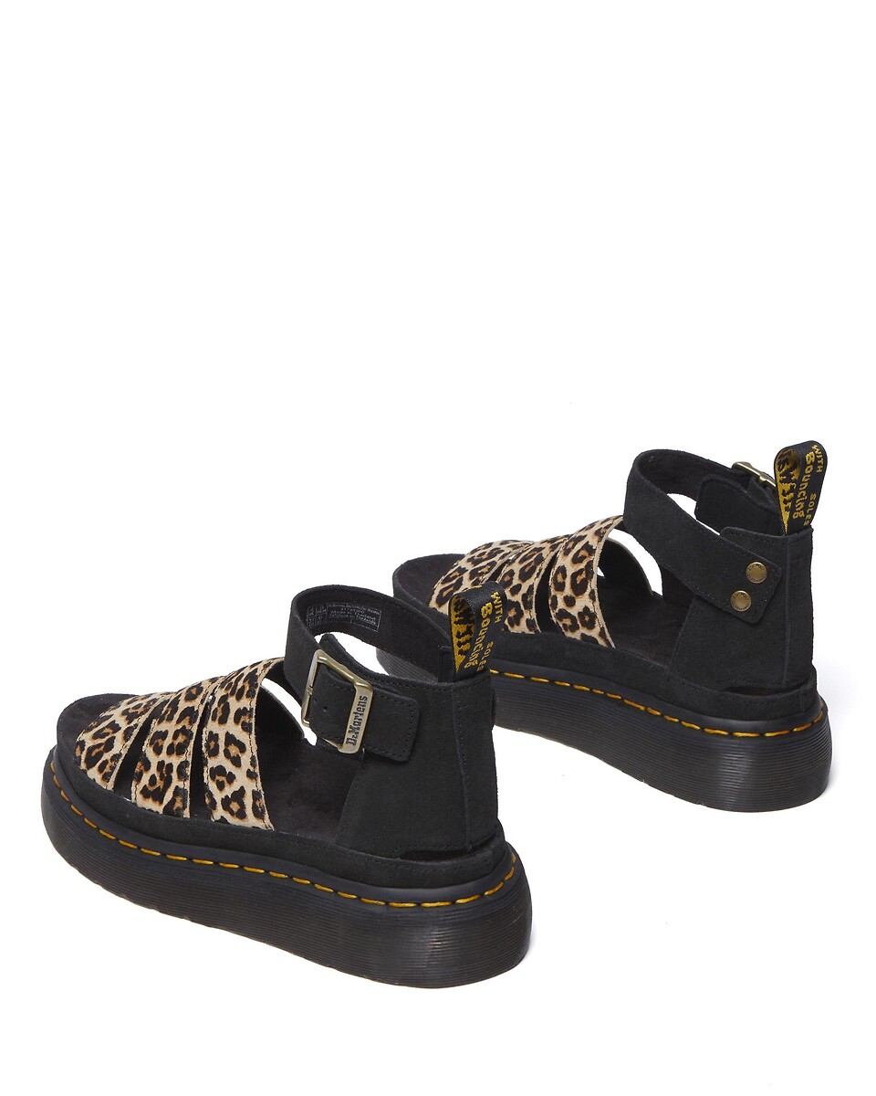 Dr. Martens Sandalias de piel con plataforma Clarissa II Quad — photo 5