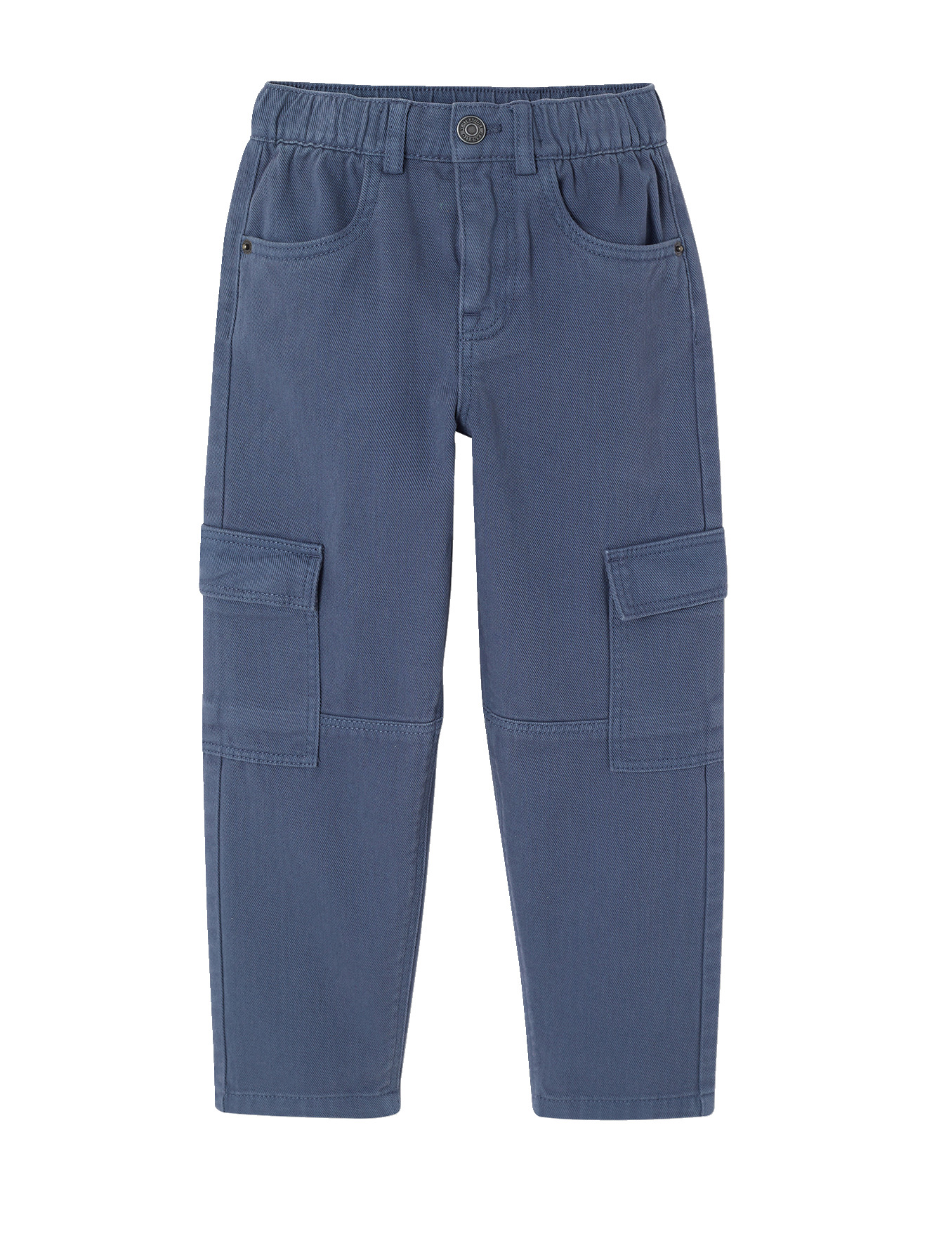 Pantalon cargo morphologie fin, VERTBAUDET