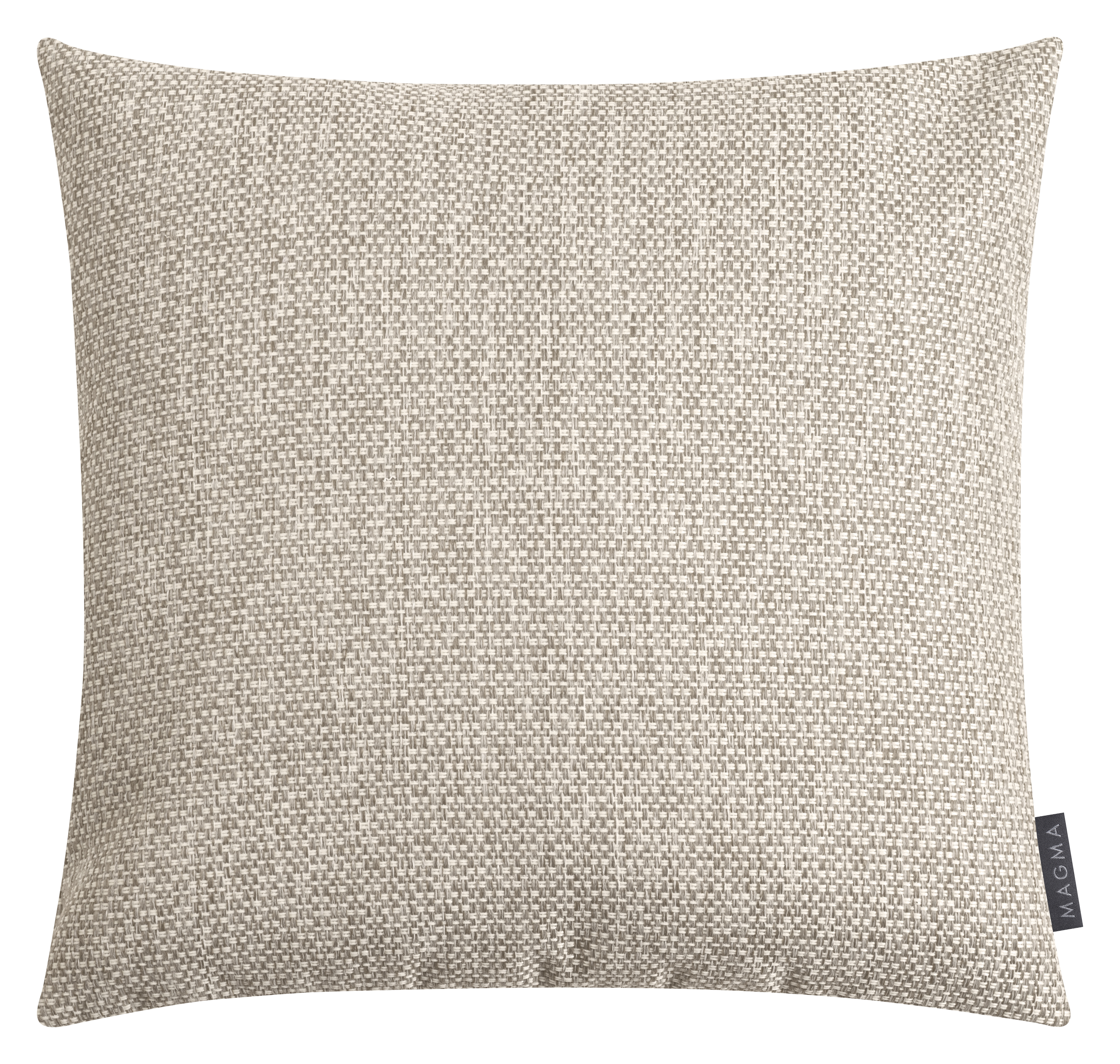 Housse de coussin d'extérieur jacquard chiné LAZISE, MAGMA HEIMTEX