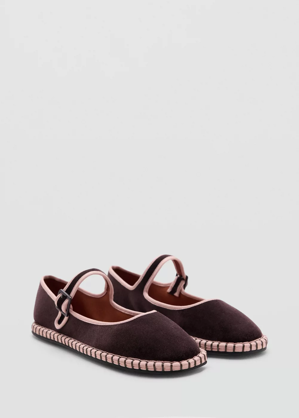 Ballerines bicolores à boucle, MANGO KIDS